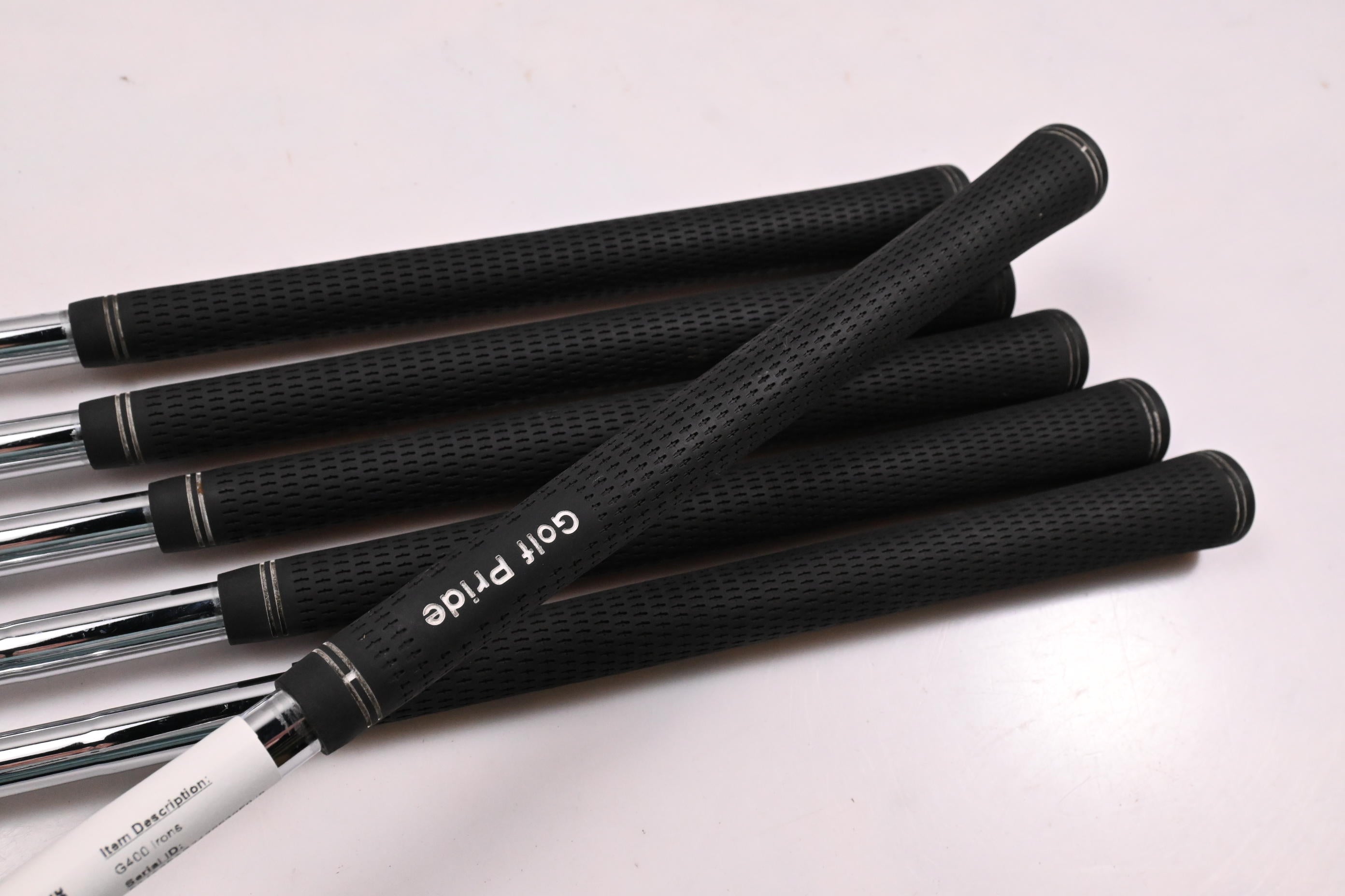 Ping G400 Irons / 6-PW+GW / Black Dot / Regular Flex Ping AWT 2.0 Shafts