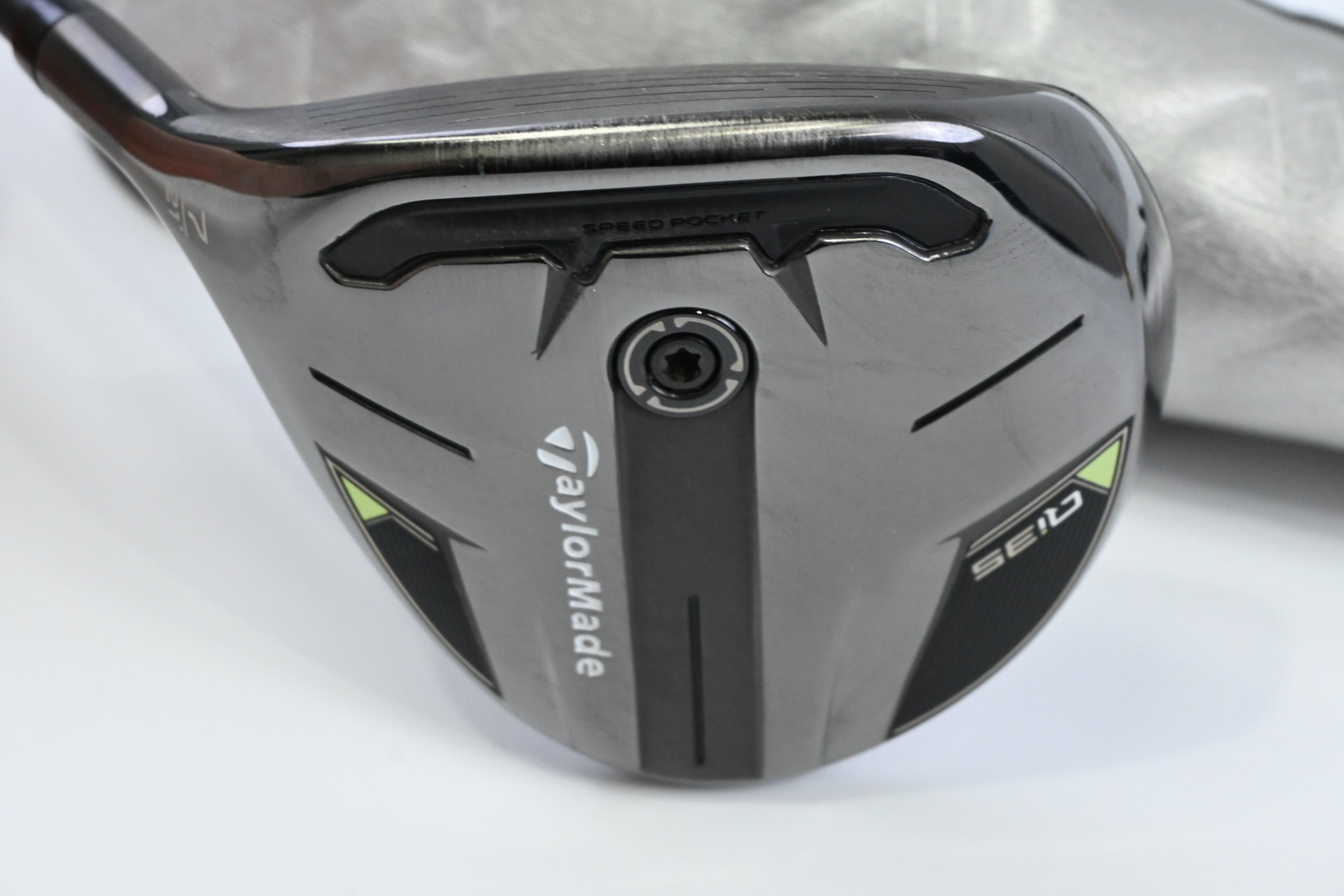 Left Hand Taylormade Qi35 #7 Wood / 21 Degree / Stiff Flex Fujikura Ventus Blue