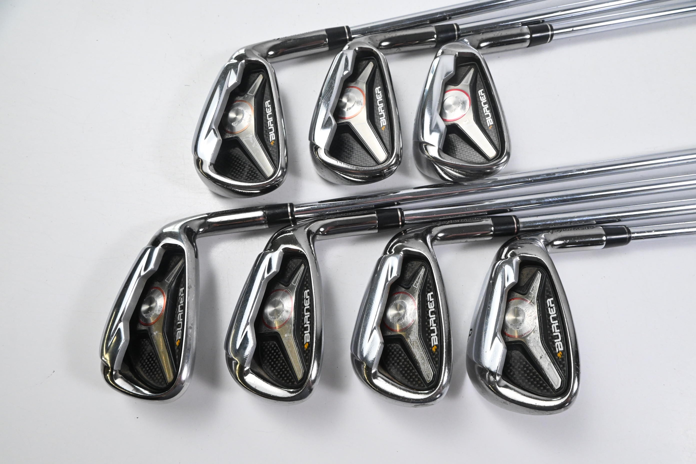 Taylormade Burner Irons / 4-PW / Regular Flex Steel Shafts
