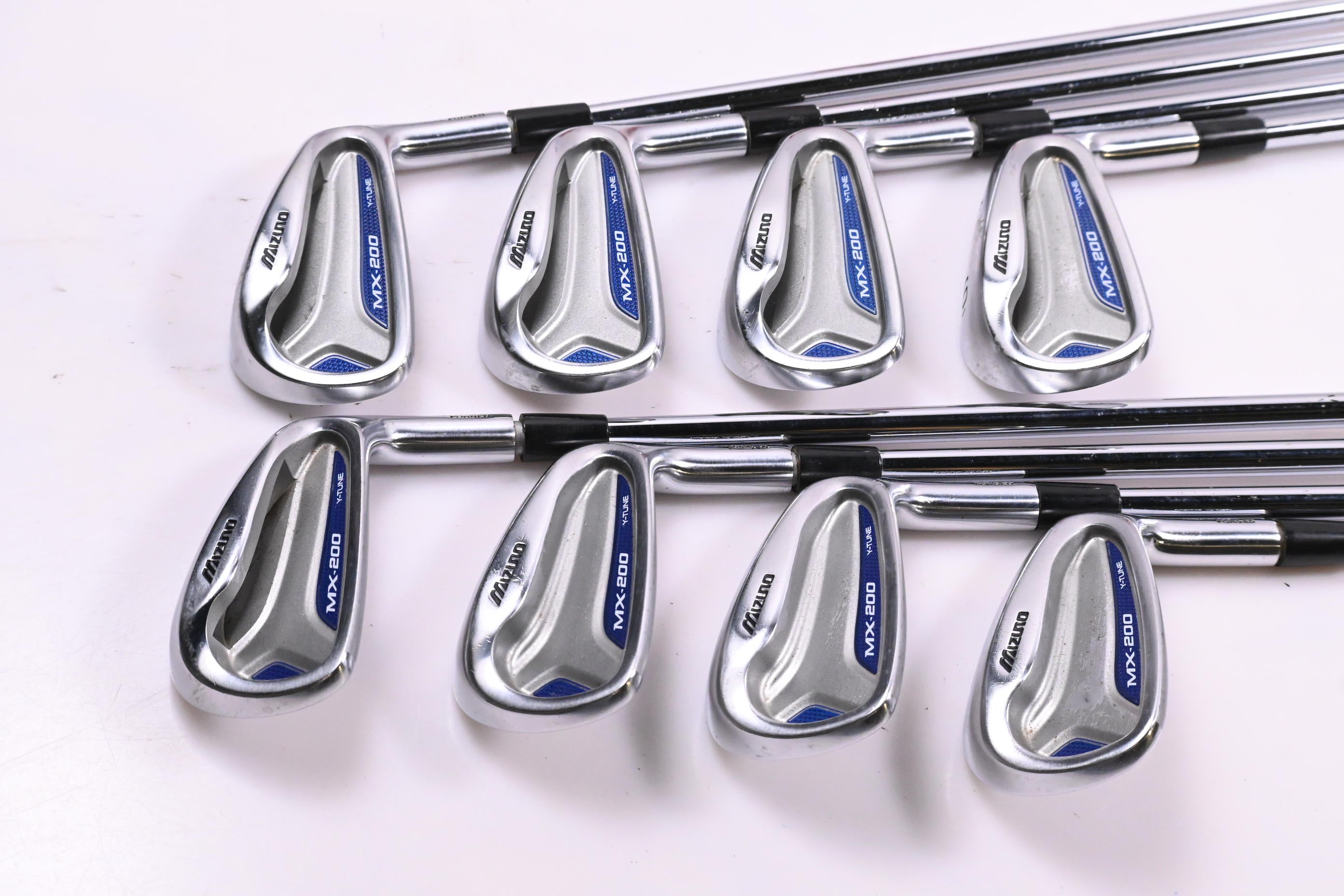 Mizuno MX-200 Irons / 3-PW / Stiff Flex Dynalite Gold XP S300 Shafts