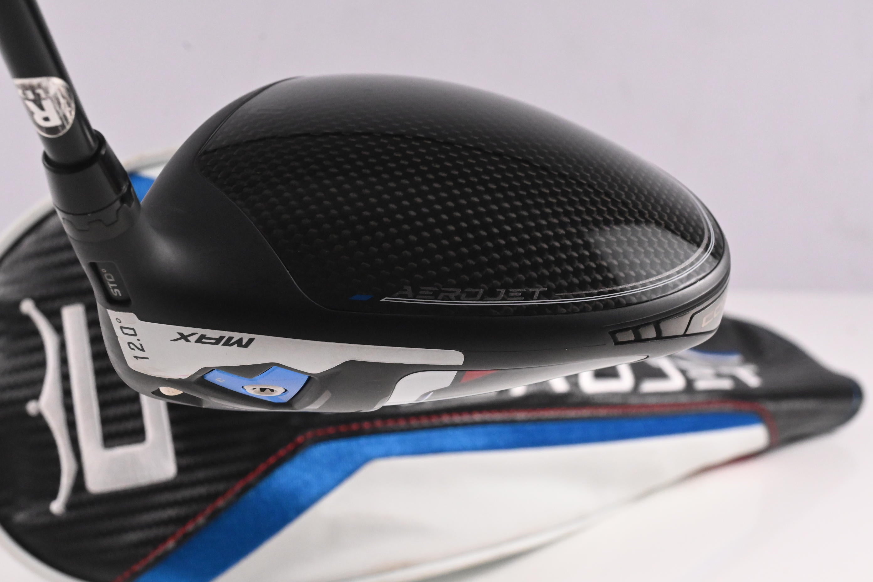 Cobra Aerojet Max Driver / 12 Degree / Regular Flex UST Mamiya Helium Black 5