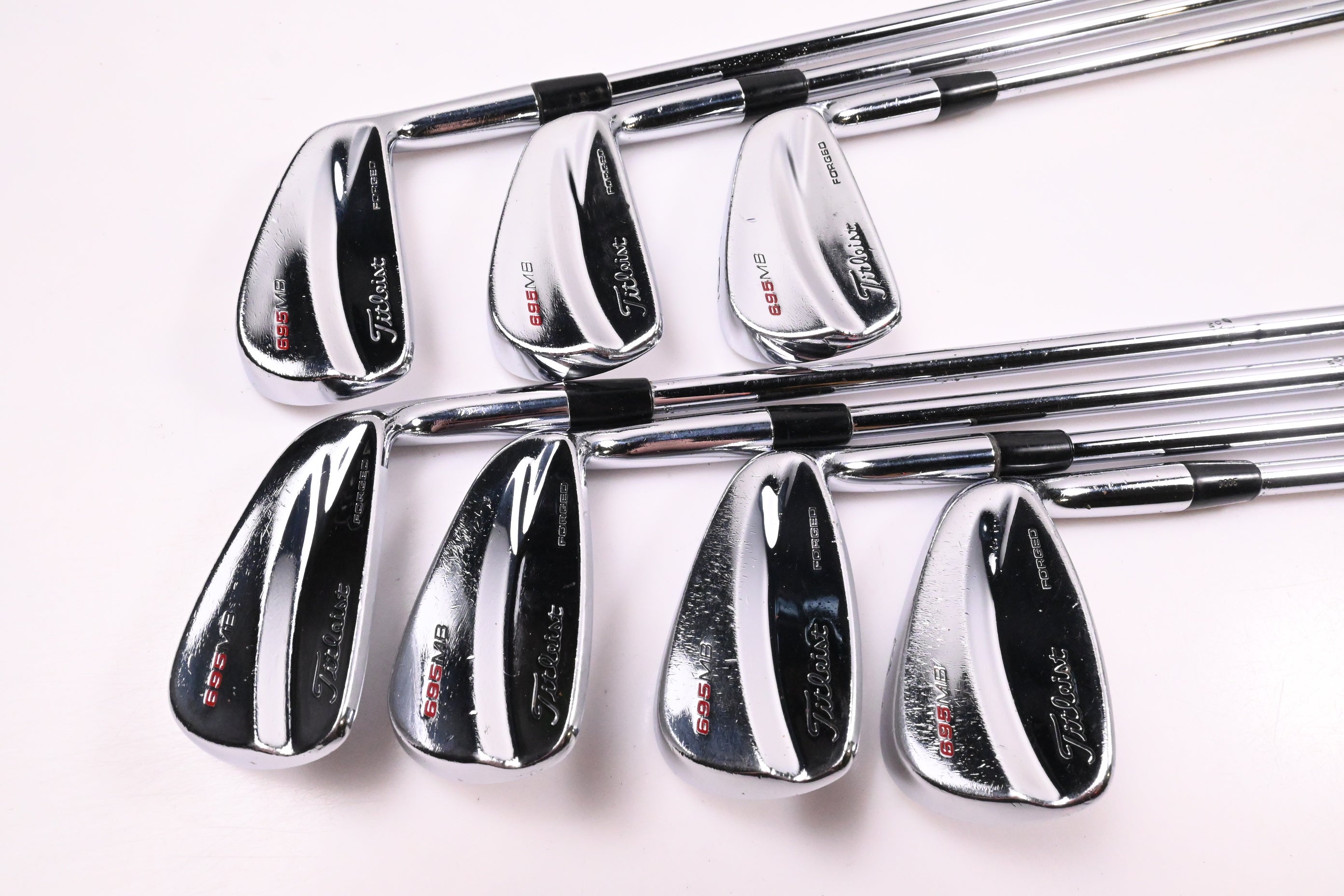 Titleist 695 Forged Irons / 4-PW / Stiff Flex Dynamic Gold S300 Shafts