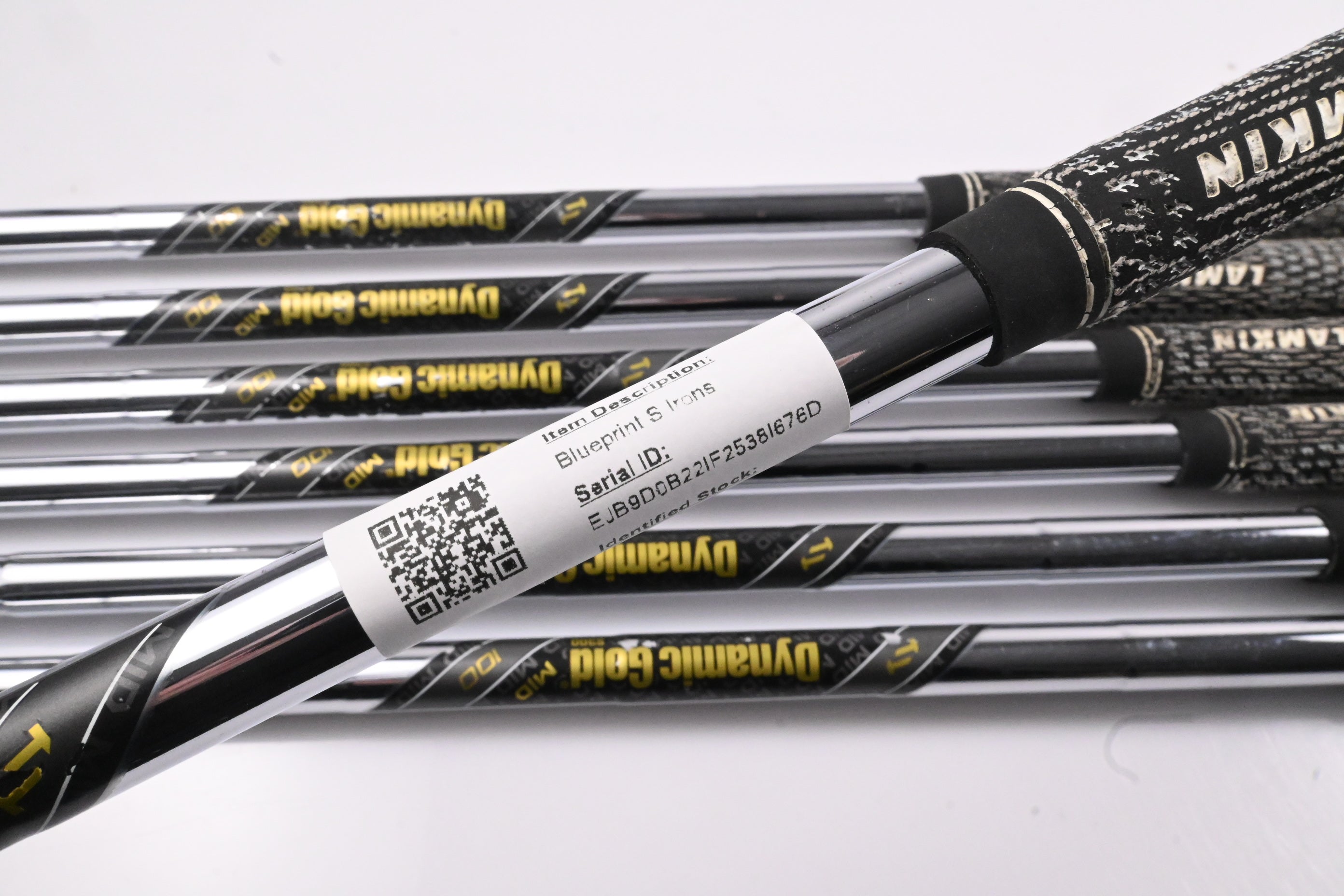 Ping Blueprint S Irons / 4-PW / Red Dot / Stiff Flex Dynamic Gold S300 Shafts