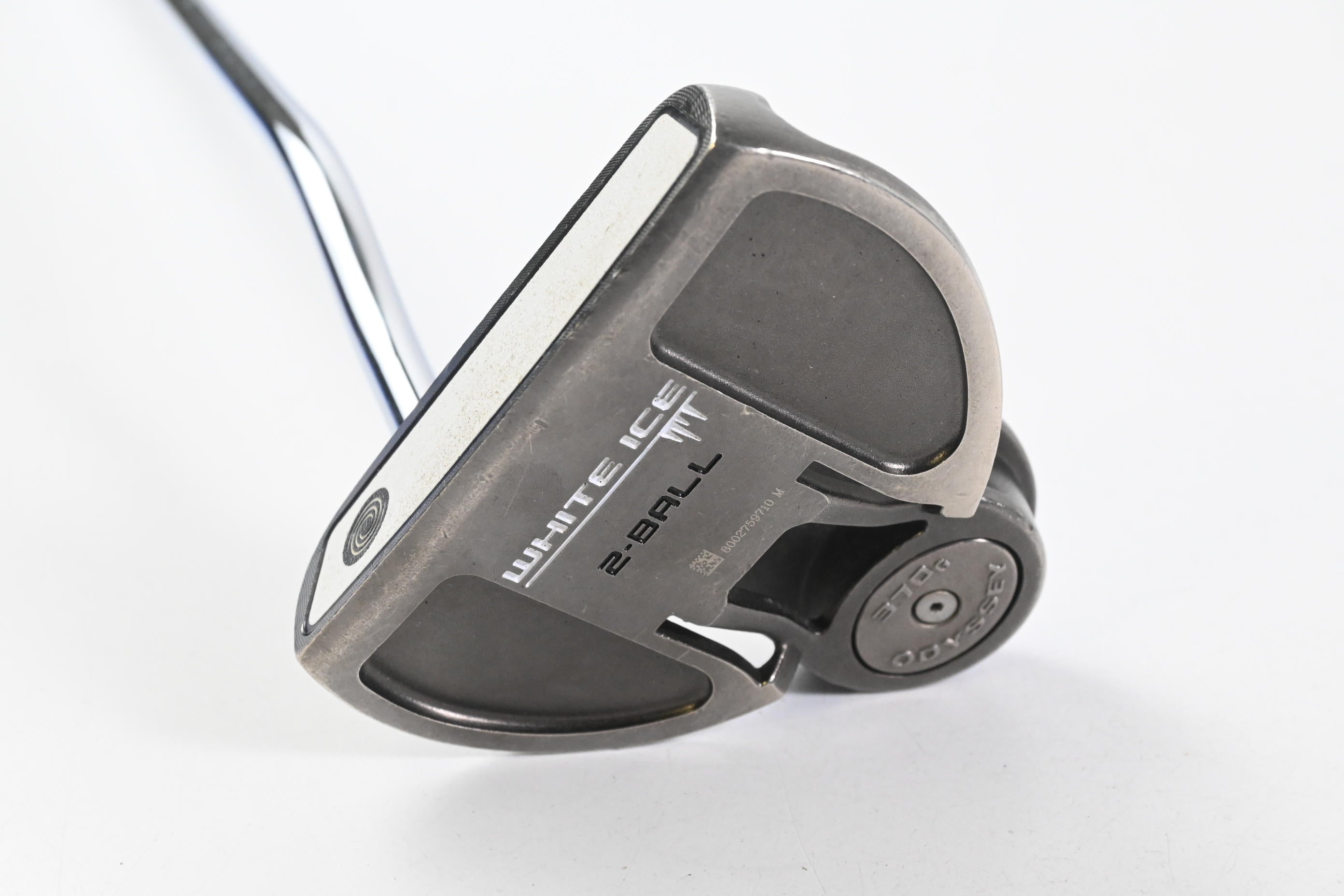Left Hand Odyssey White Ice 2-Ball Putter / 34 Inch