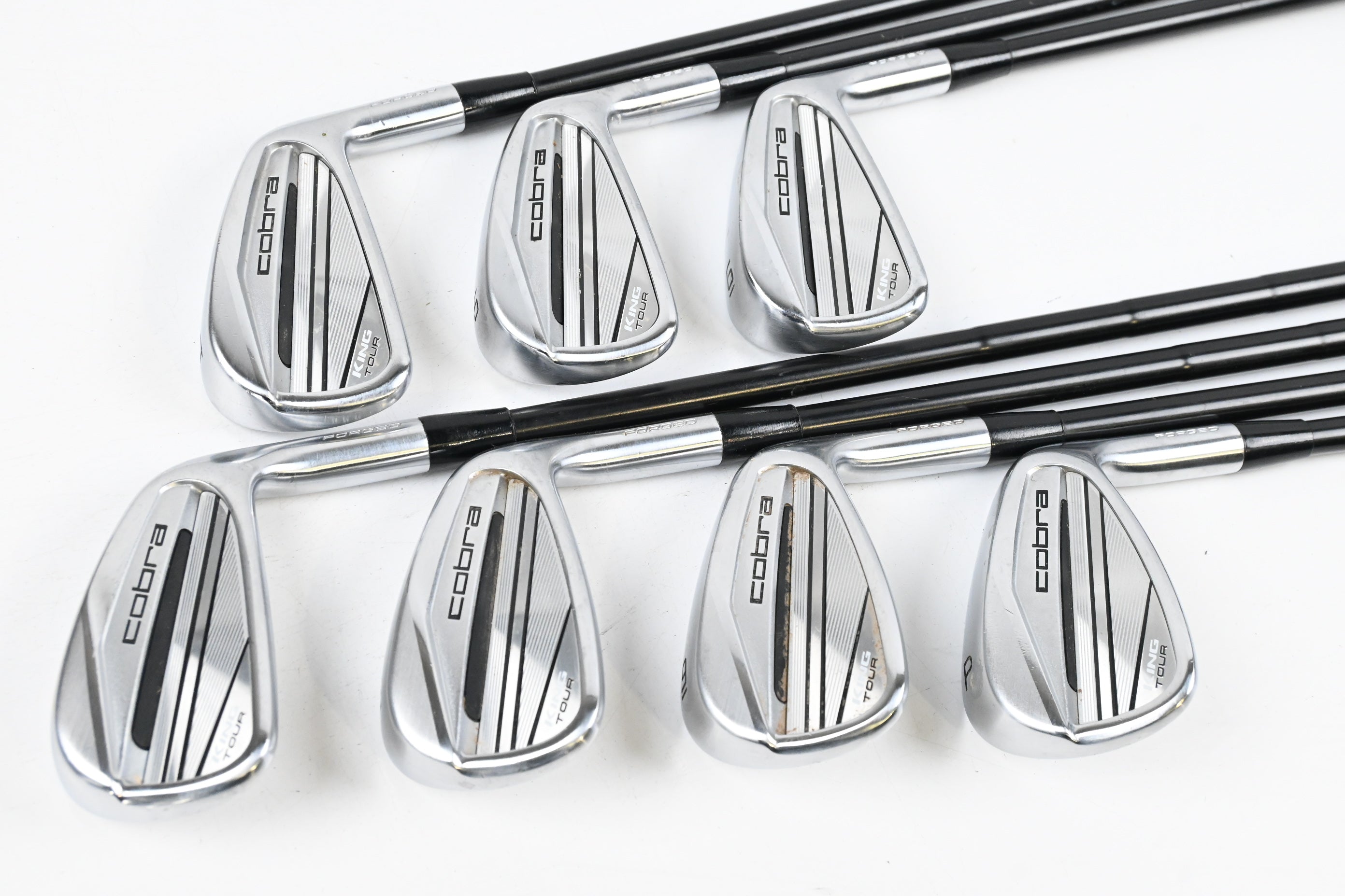 Cobra King Tour 2023 Irons / 4-PW / X-Flex AMT Tour White X100 Shafts