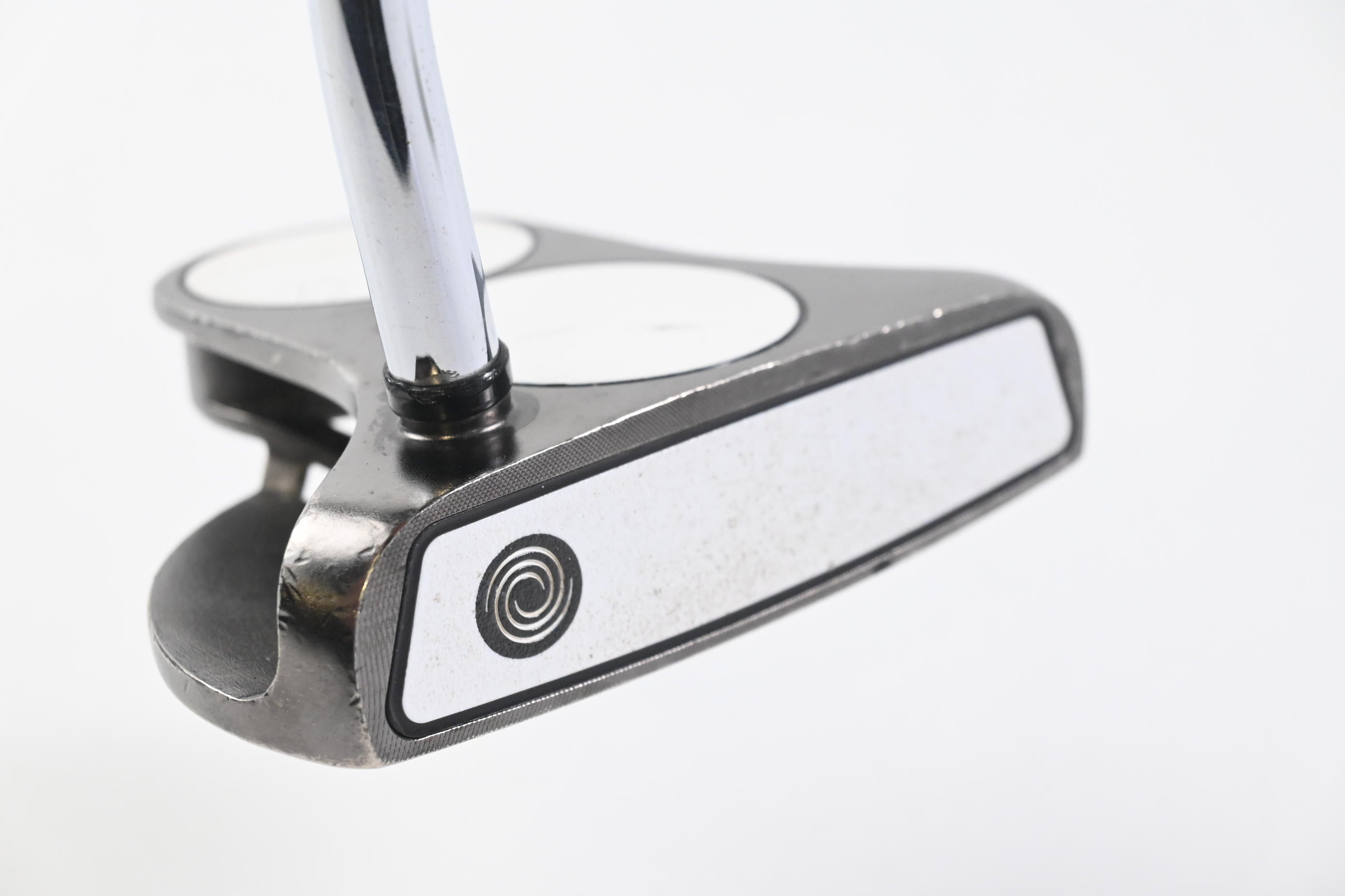 Left Hand Odyssey White Ice 2-Ball Putter / 34 Inch