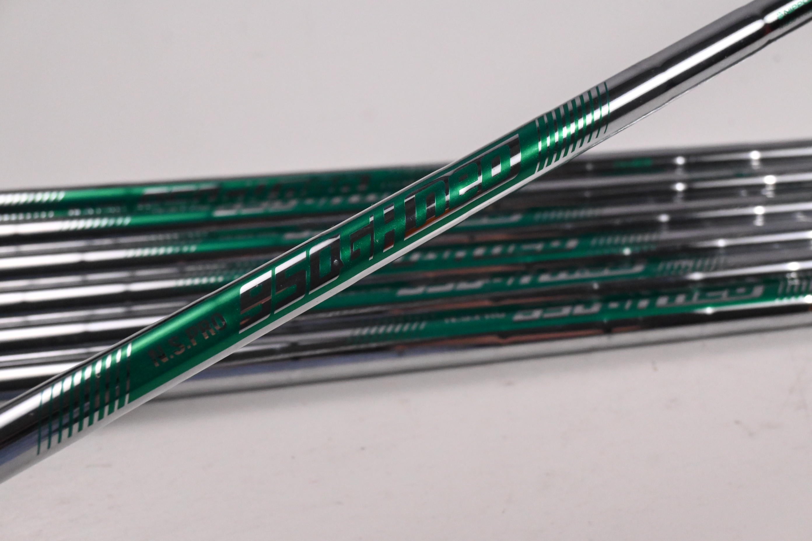 Nippon N.S. Pro 950GH Neo Iron Shafts / Stiff Flex / Set of 7 / .355" Tip
