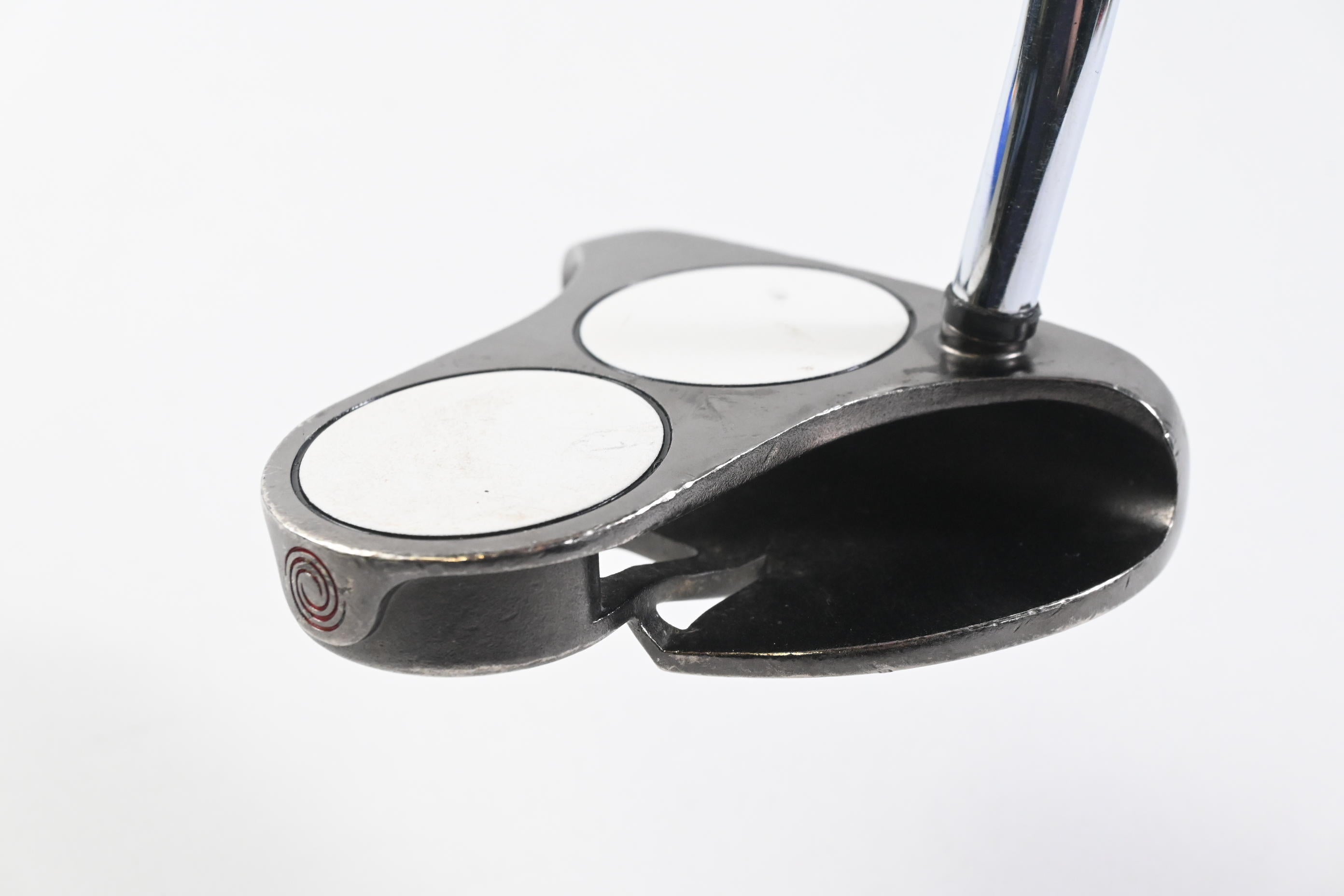 Left Hand Odyssey White Ice 2-Ball Putter / 34 Inch