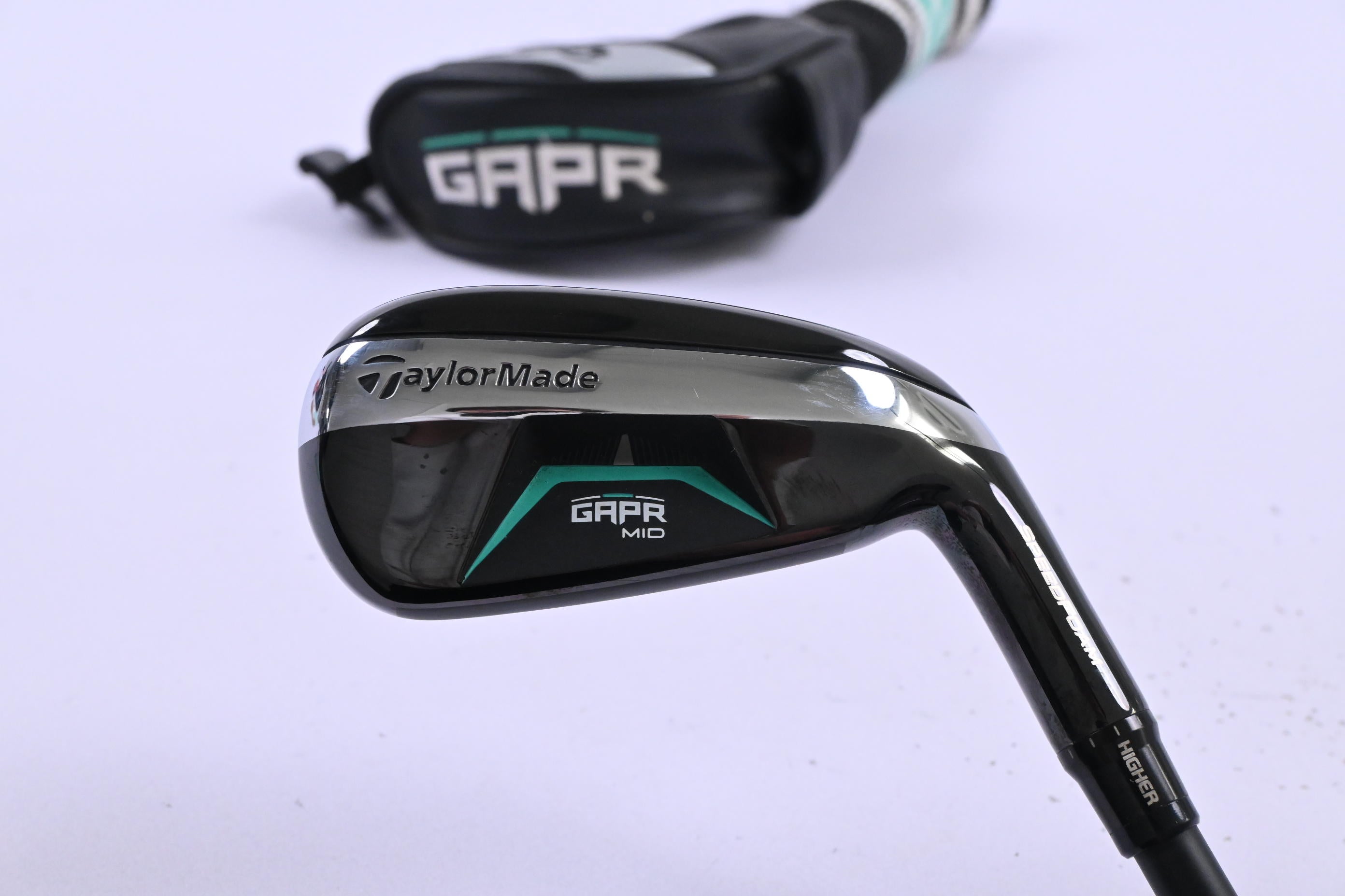 Taylormade GAPR Mid #3 Iron / 18 Degree / Stiff Flex KBS Hybrid 80 Shaft