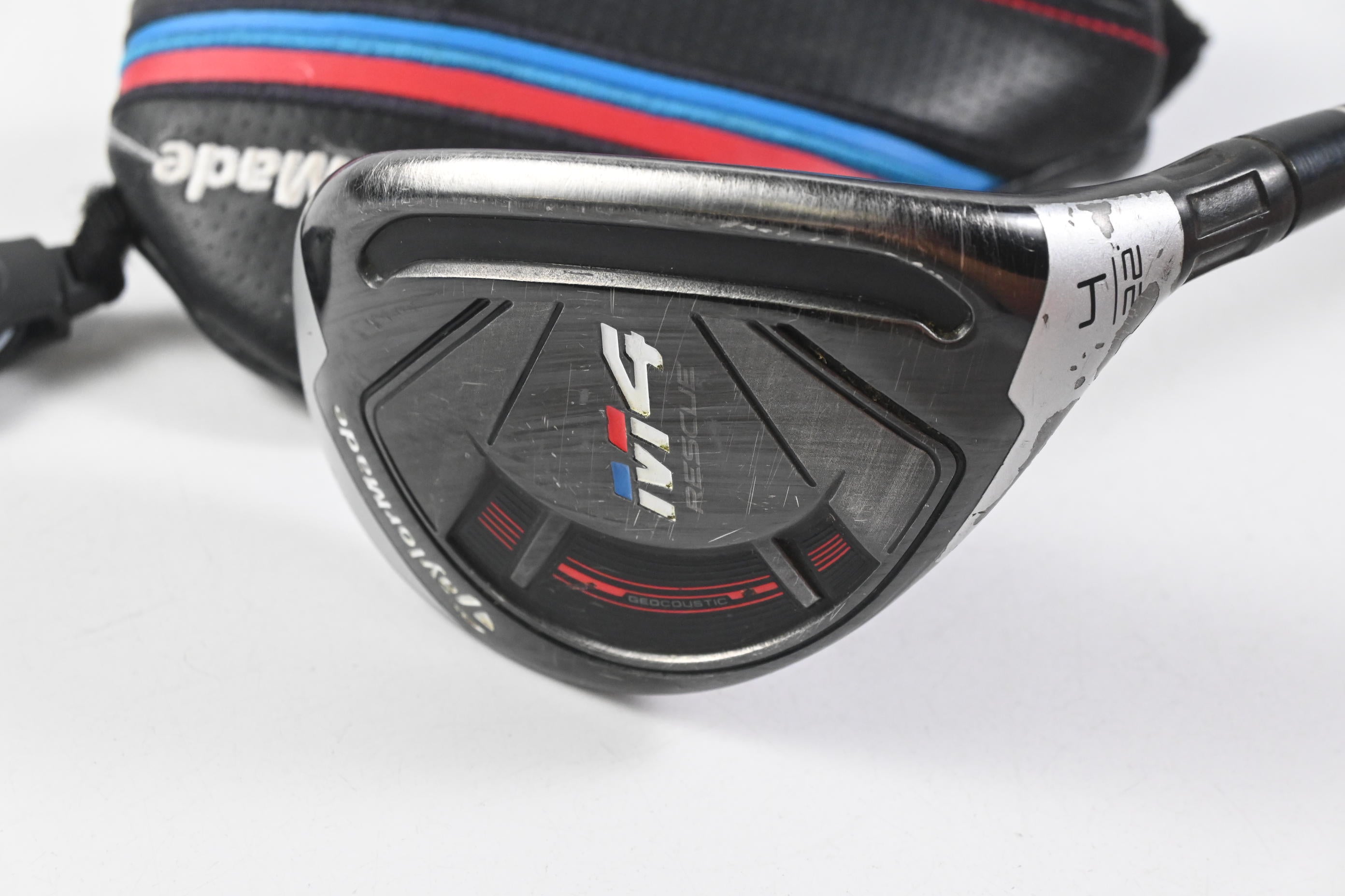 Taylormade M4 #4 Hybrid / 22 Degree / Regular Flex Fujikura Visto Pro 50 Shaft
