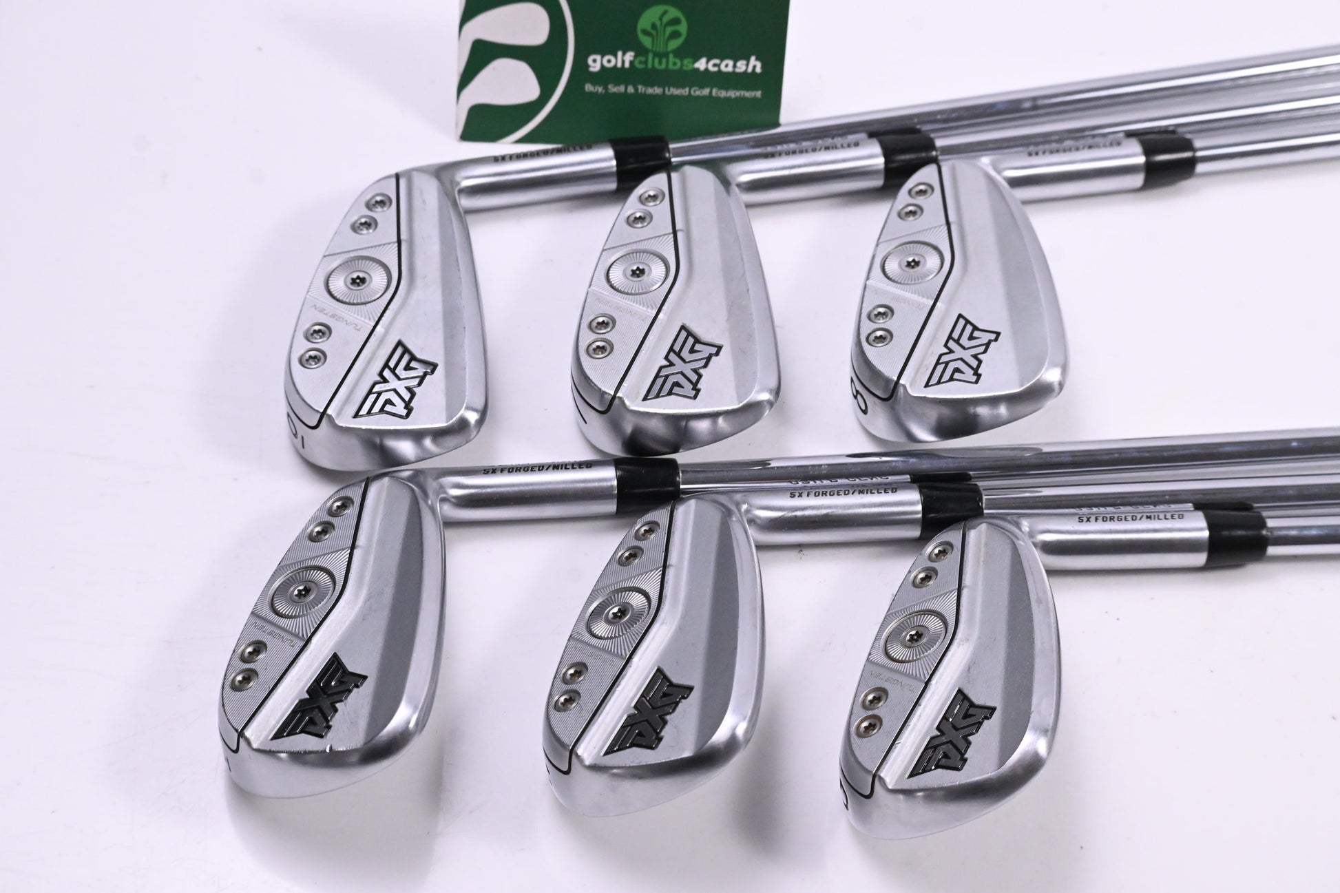 PXG 0311 P Gen6 Irons / 6-PW / Stiff Flex N.S.Pro Zelos 8 Shafts