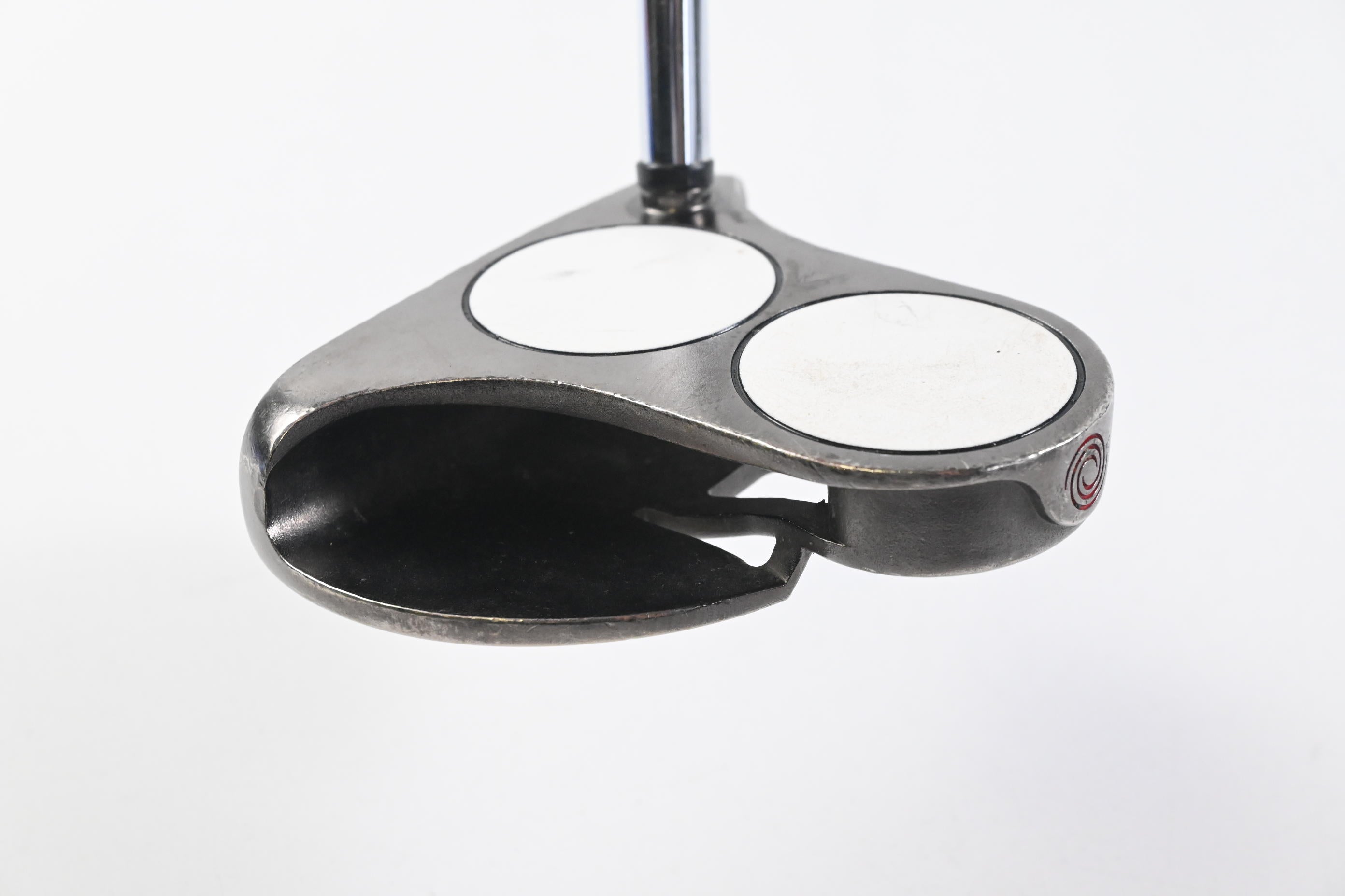 Left Hand Odyssey White Ice 2-Ball Putter / 34 Inch