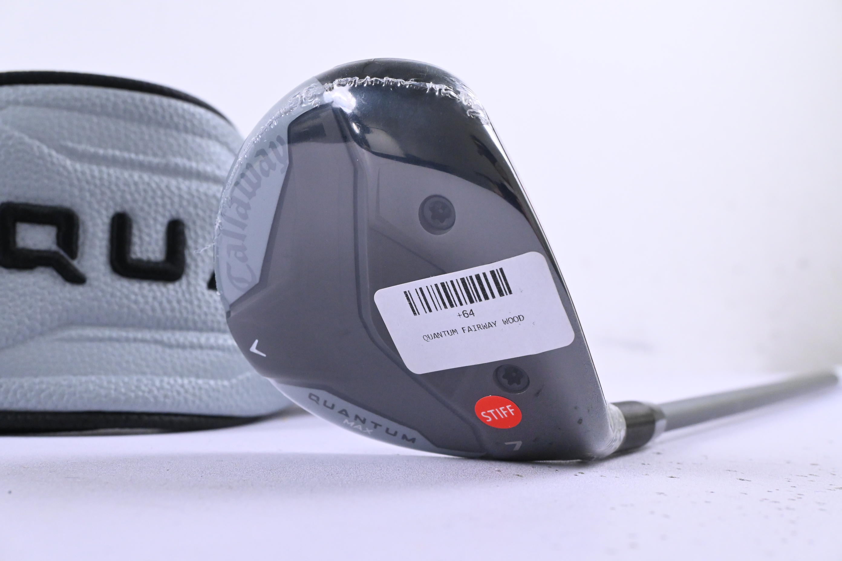 Callaway Quantum Max #7 Wood / 21 Degree / Stiff Flex Denali Frost Silver 60