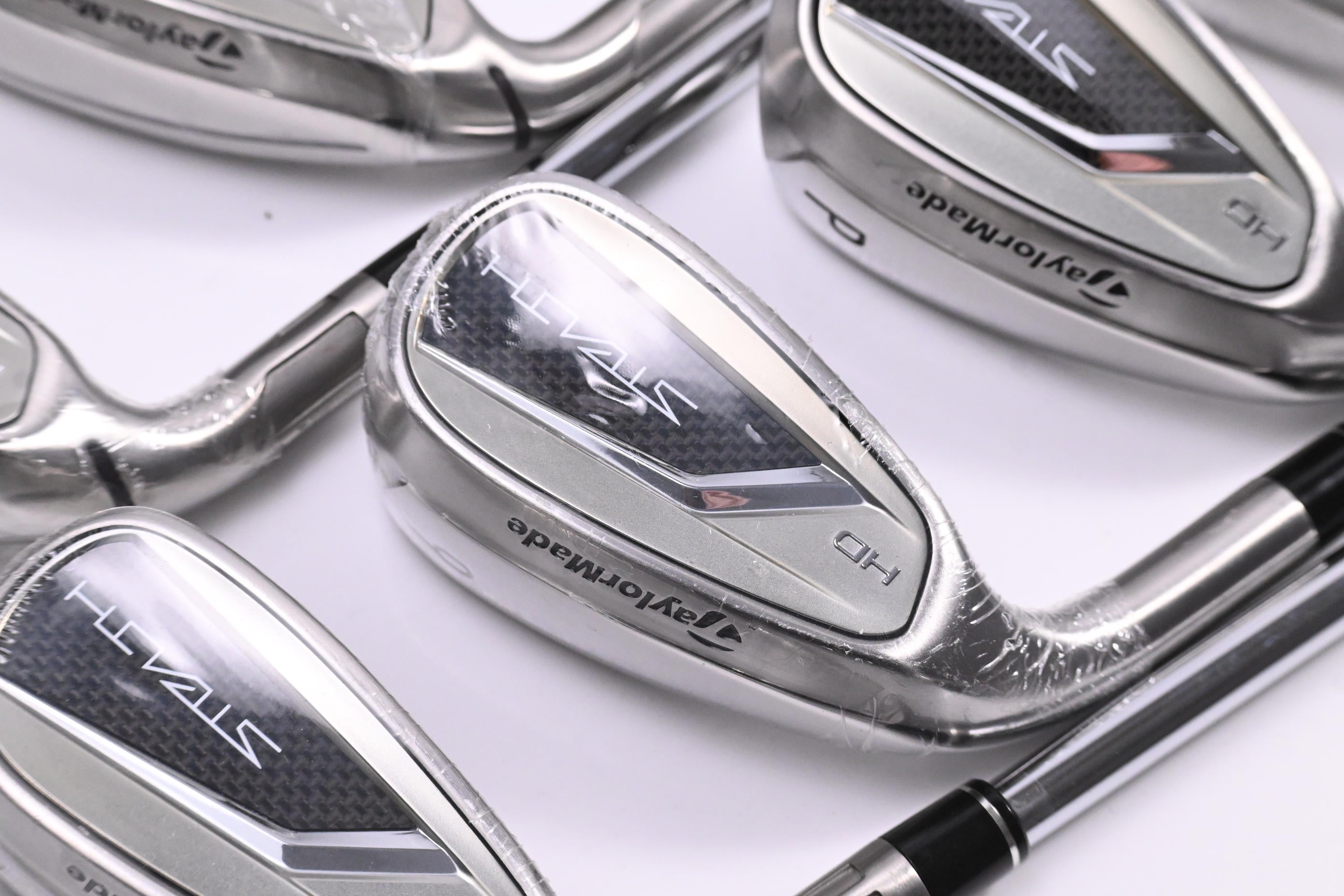 Left Hand Taylormade Stealth HD Irons / 5-PW+GW / Regular Flex KBS MAX MT 85