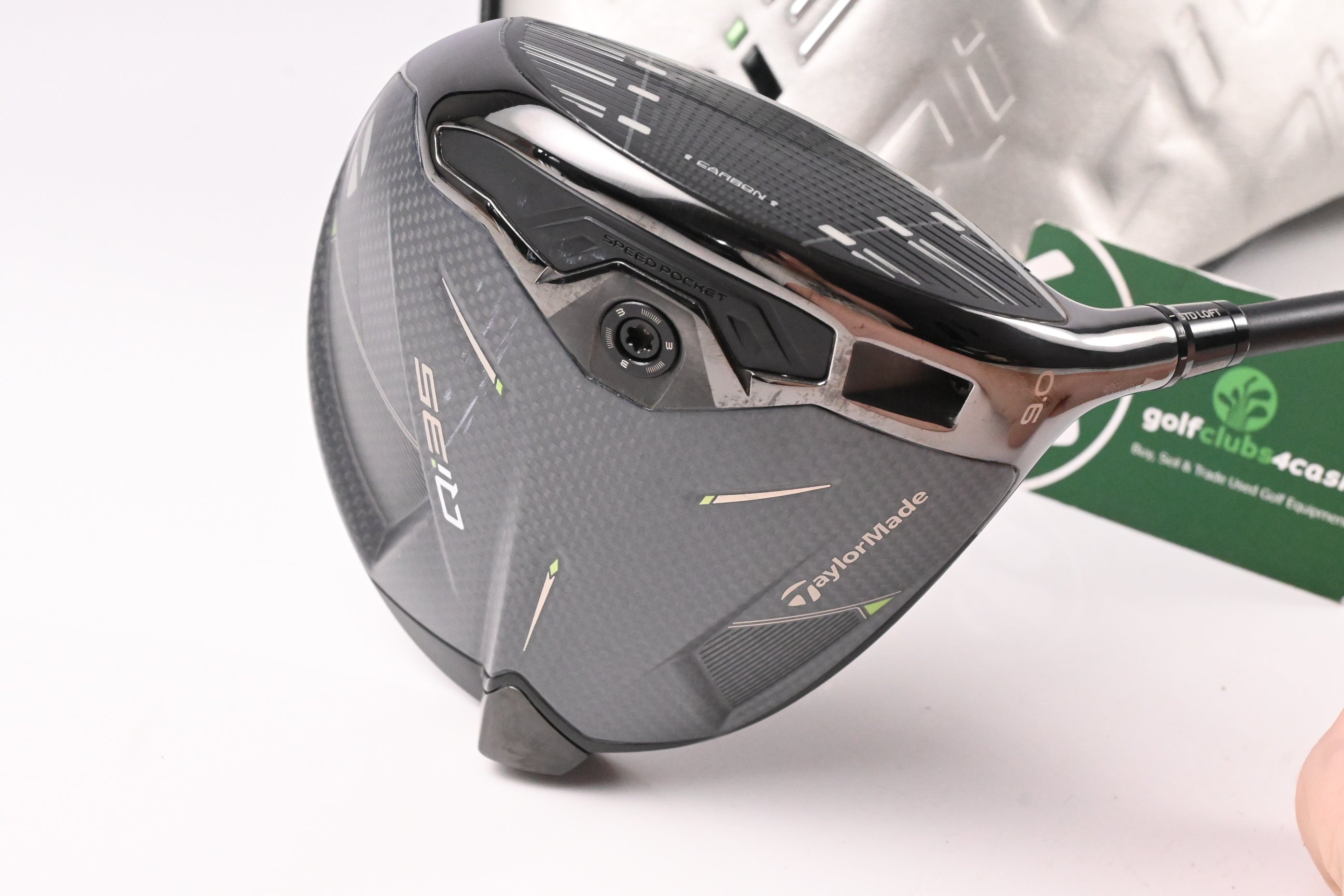 Taylormade Qi35 Driver / 9 Degree / Regular Flex Cypher 2.0 50 Shaft