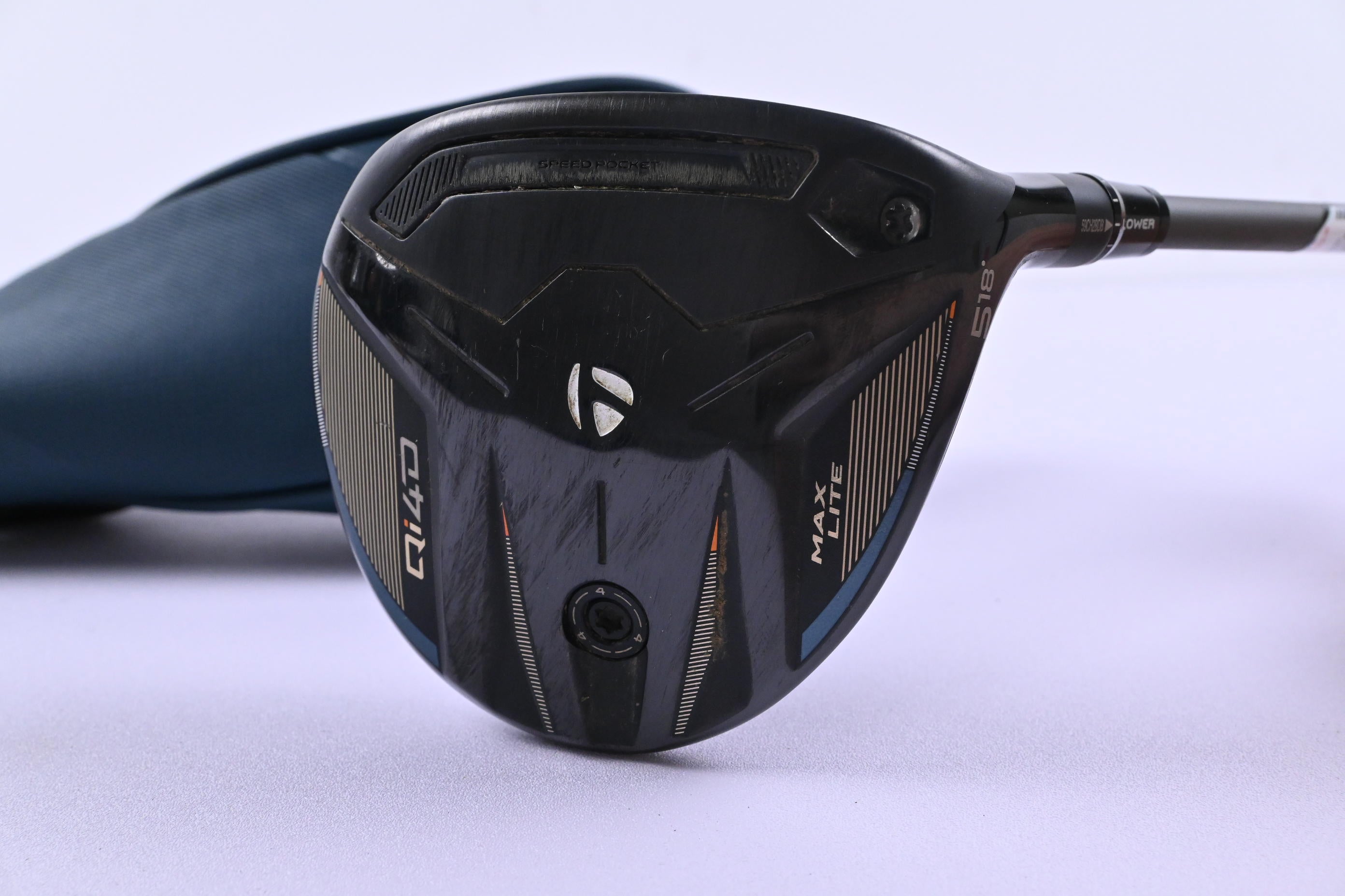 Taylormade Qi4D Max Lite #5 Wood / 18 Degree / Senior Flex Taylormade REAX 45