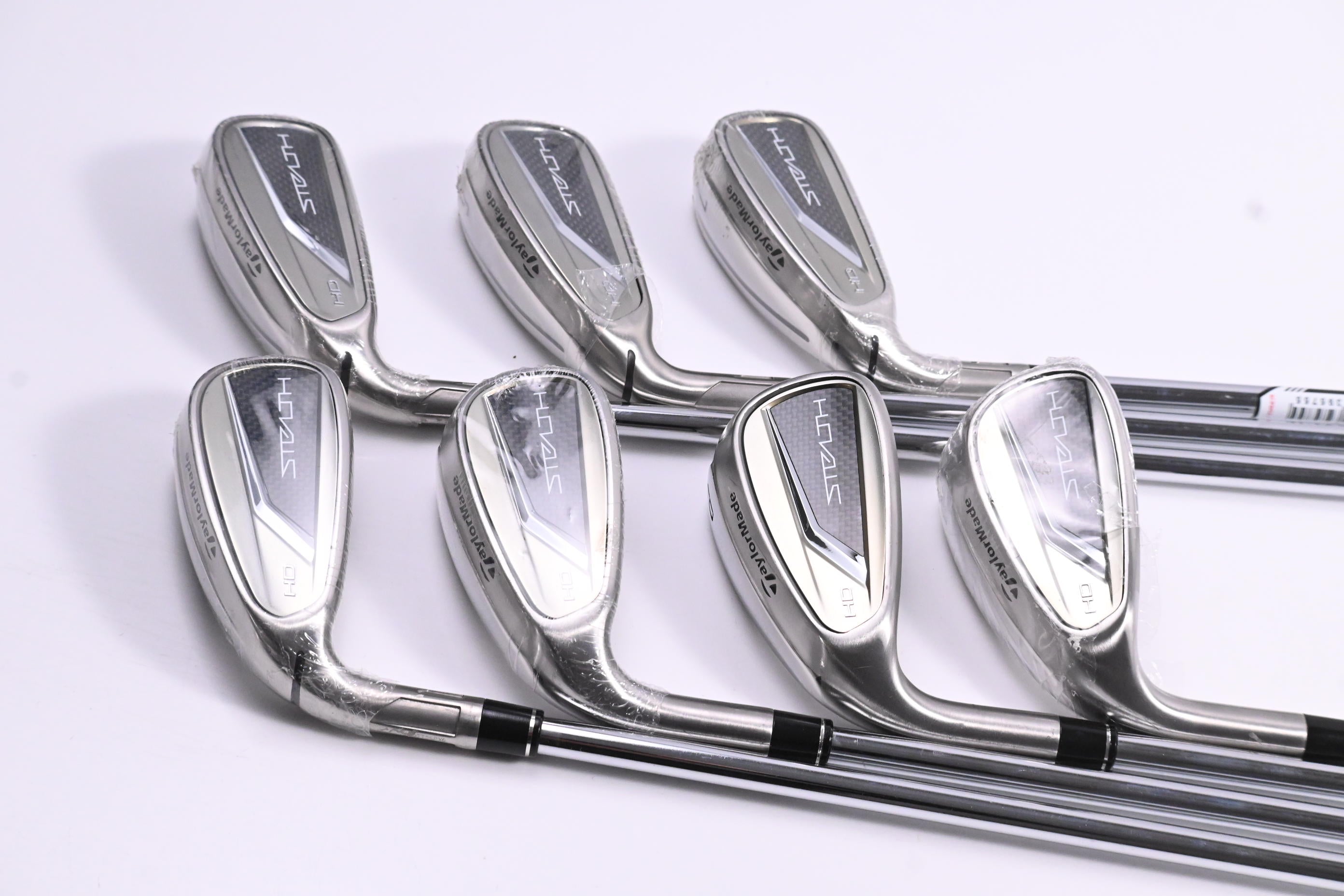 Left Hand Taylormade Stealth HD Irons / 5-PW+GW / Regular Flex KBS MAX MT 85