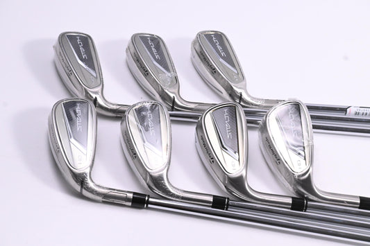 Left Hand Taylormade Stealth HD Irons / 5-PW+GW / Regular Flex KBS MAX MT 85