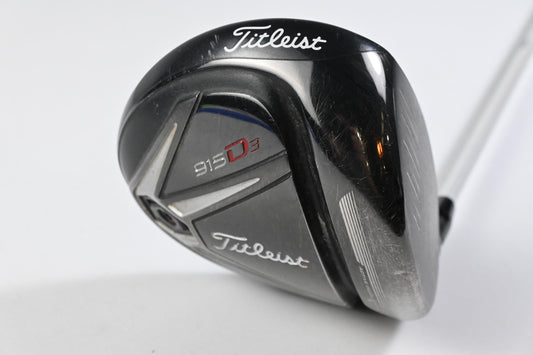 Titleist 915 D3 Driver / 9.5 Degree / Stiff Flex Aldila Rogue Silver 110 MSI