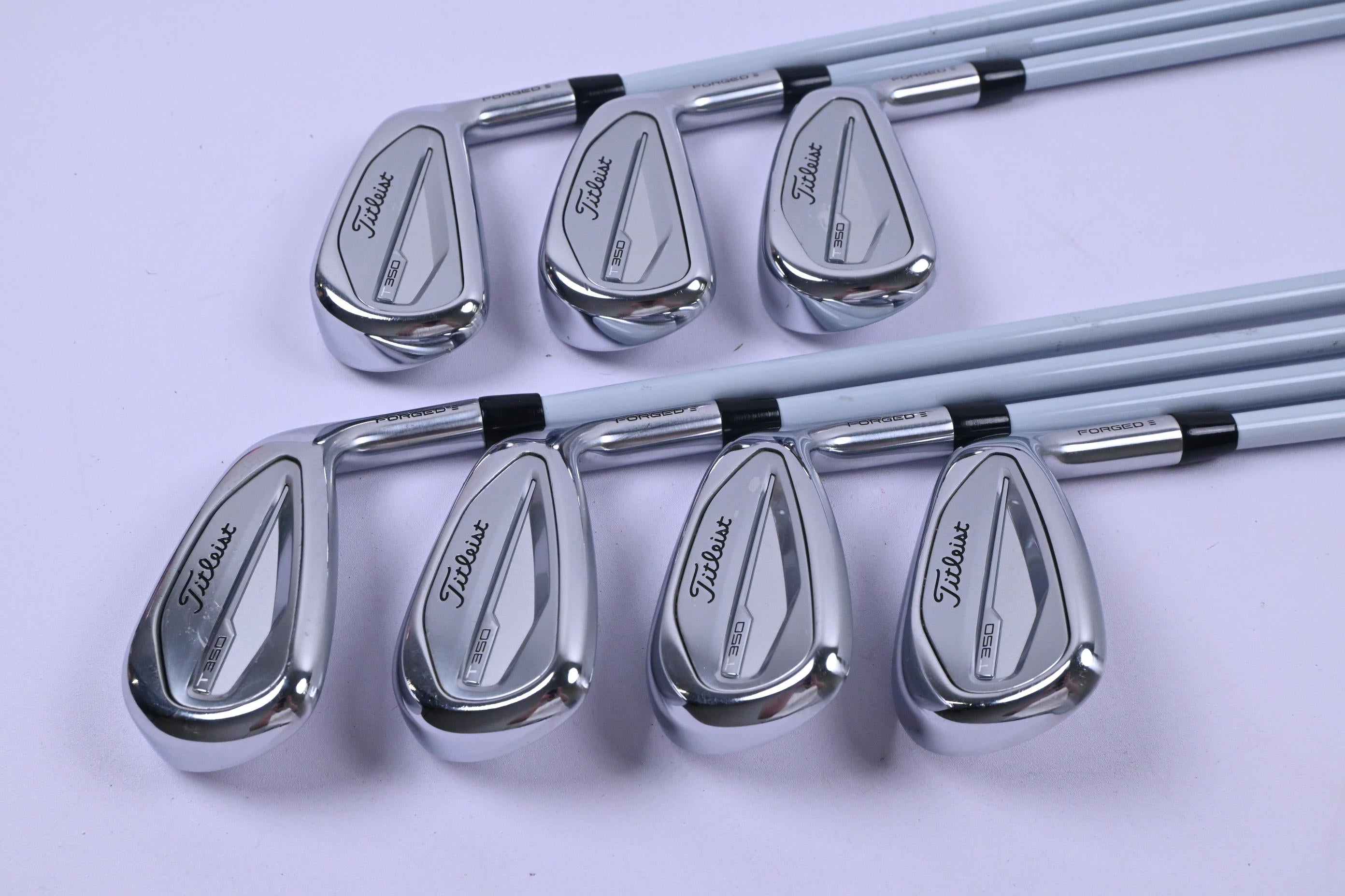 Ladies Titleist T350 Irons / 5-PW+48° / Ladies Flex Tensei AV Red AM(2) Shafts