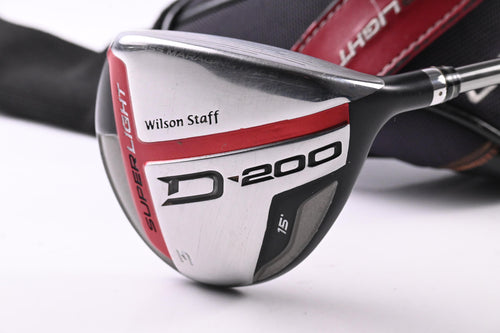 Wilson D200 #3 Wood / 15 Degree / Senior Flex UST Elements Chrome 49 Shaft