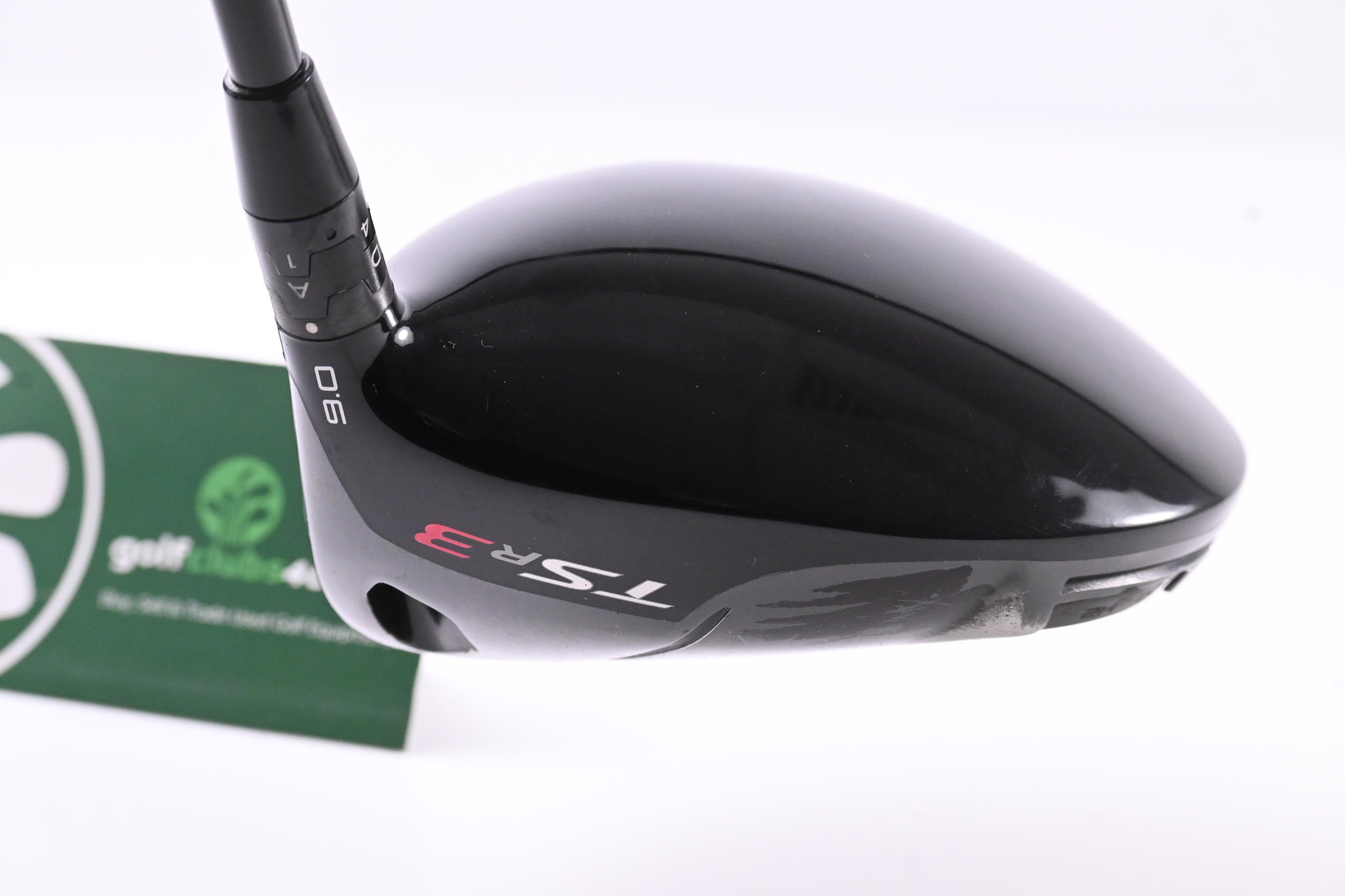 Titleist TSR3 Driver / 9 Degree / X-Flex HZRDUS Smoke RDX Green 75 Shaft