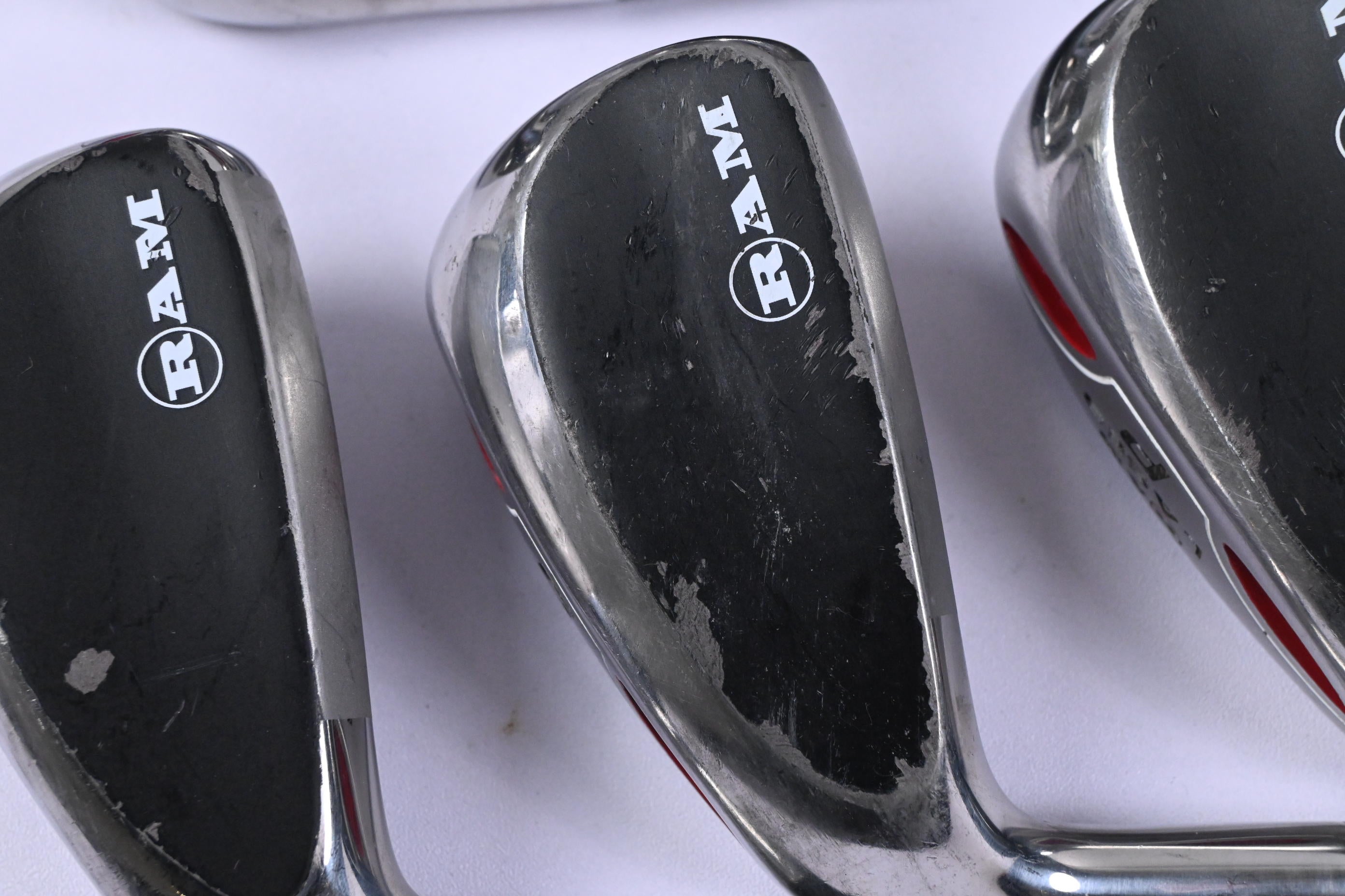 Left Hand Ram Laser Irons / 4-PW+SW / Senior Flex Ram Laser Shafts