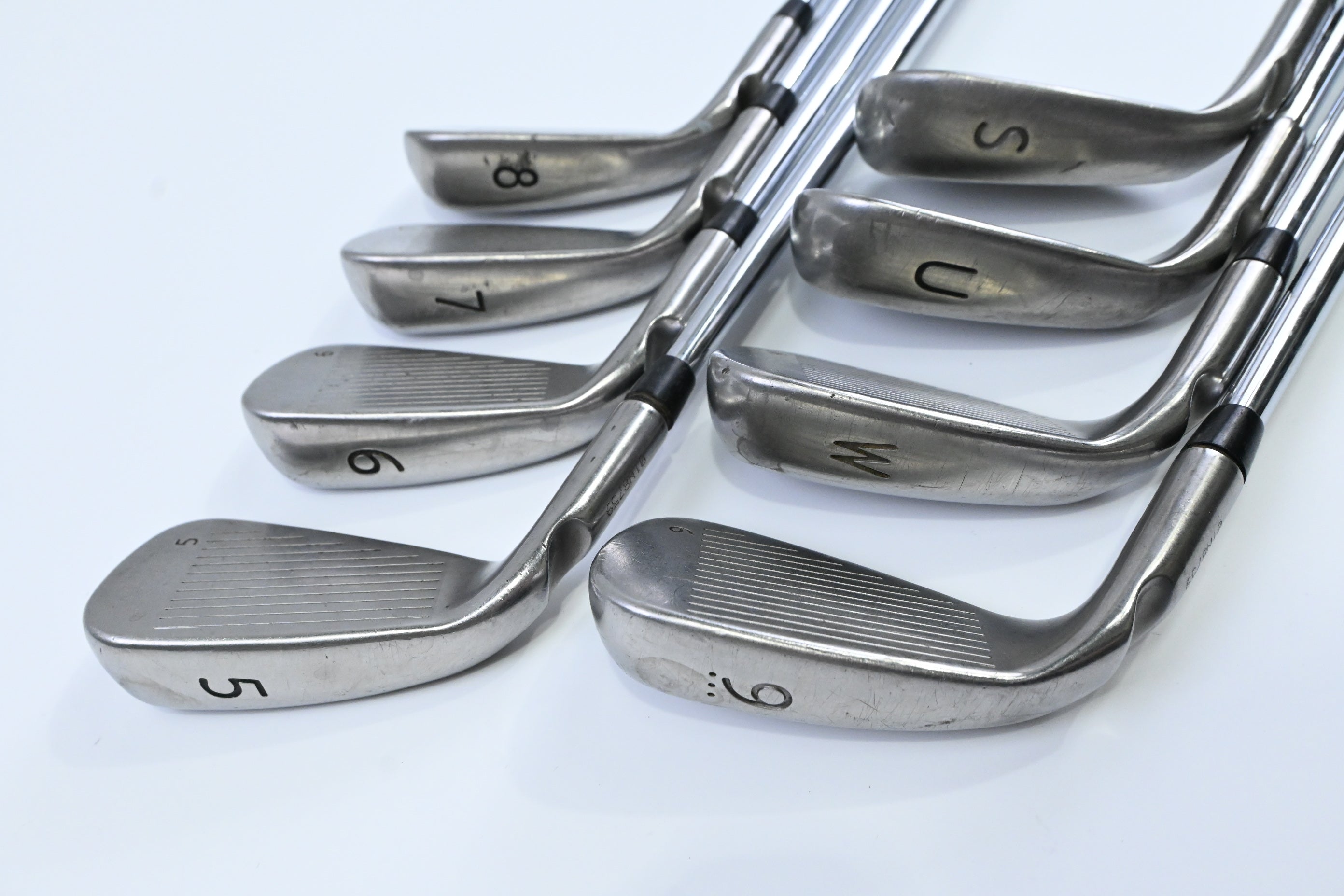 Ping G Series Irons / 5-PW+UW+SW / Blue Dot / Regular Flex Ping AWT 2.0 Shafts