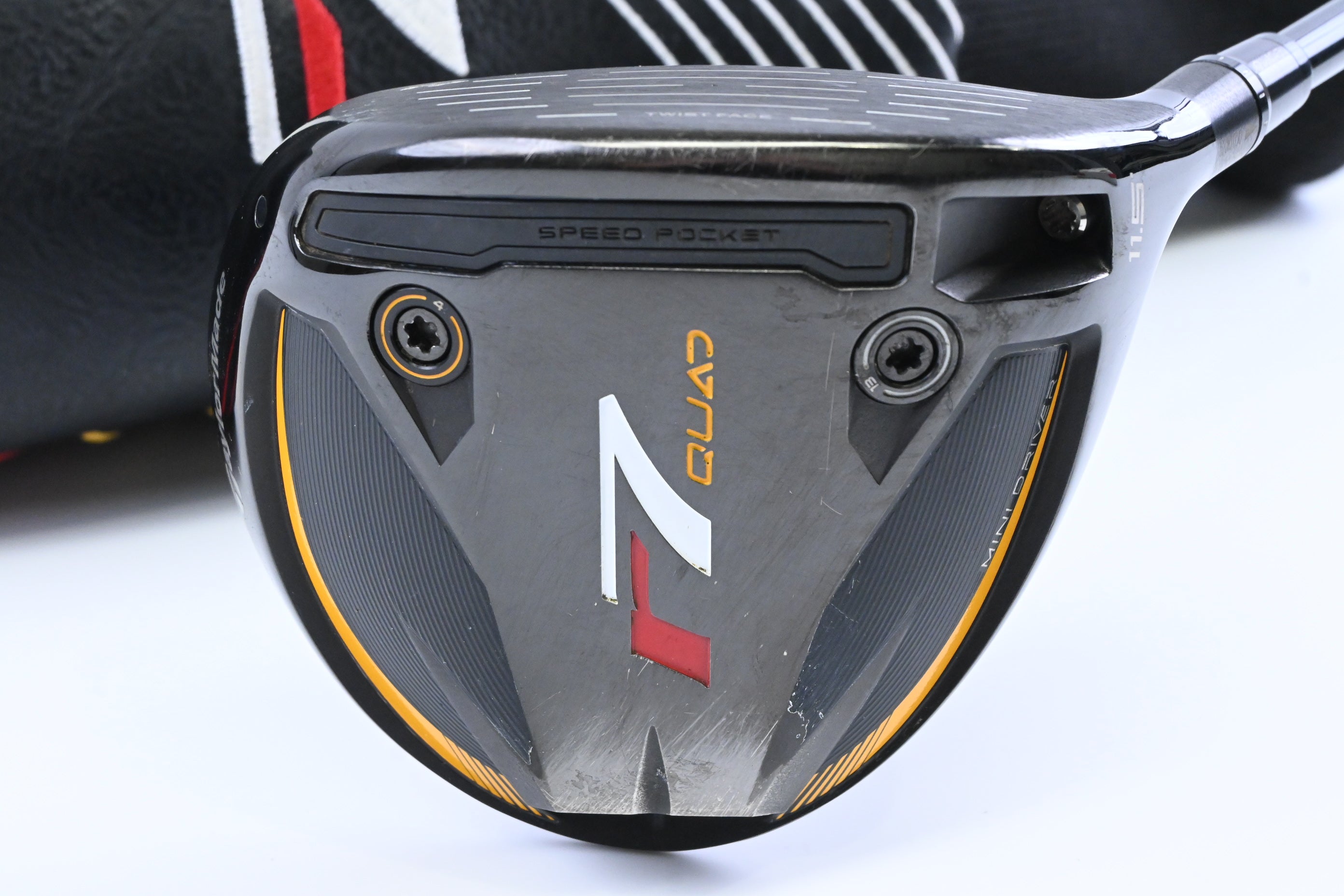 Taylormade R7 Quad Mini Driver / 11.5 Degree / Stiff Flex Fujikura Speeder MD 6