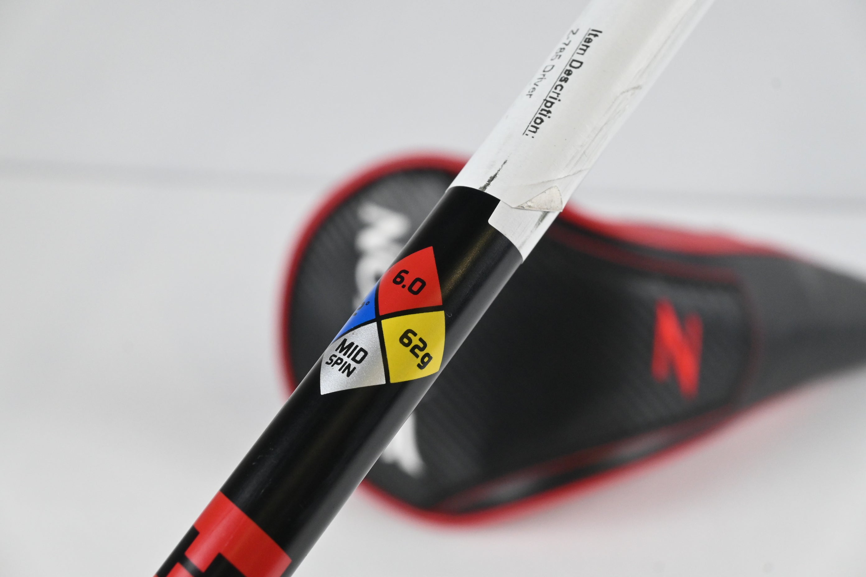Srixon Z-785 Driver / 9.5 Degree / Stiff Flex Hzrdus Red 62 Shaft