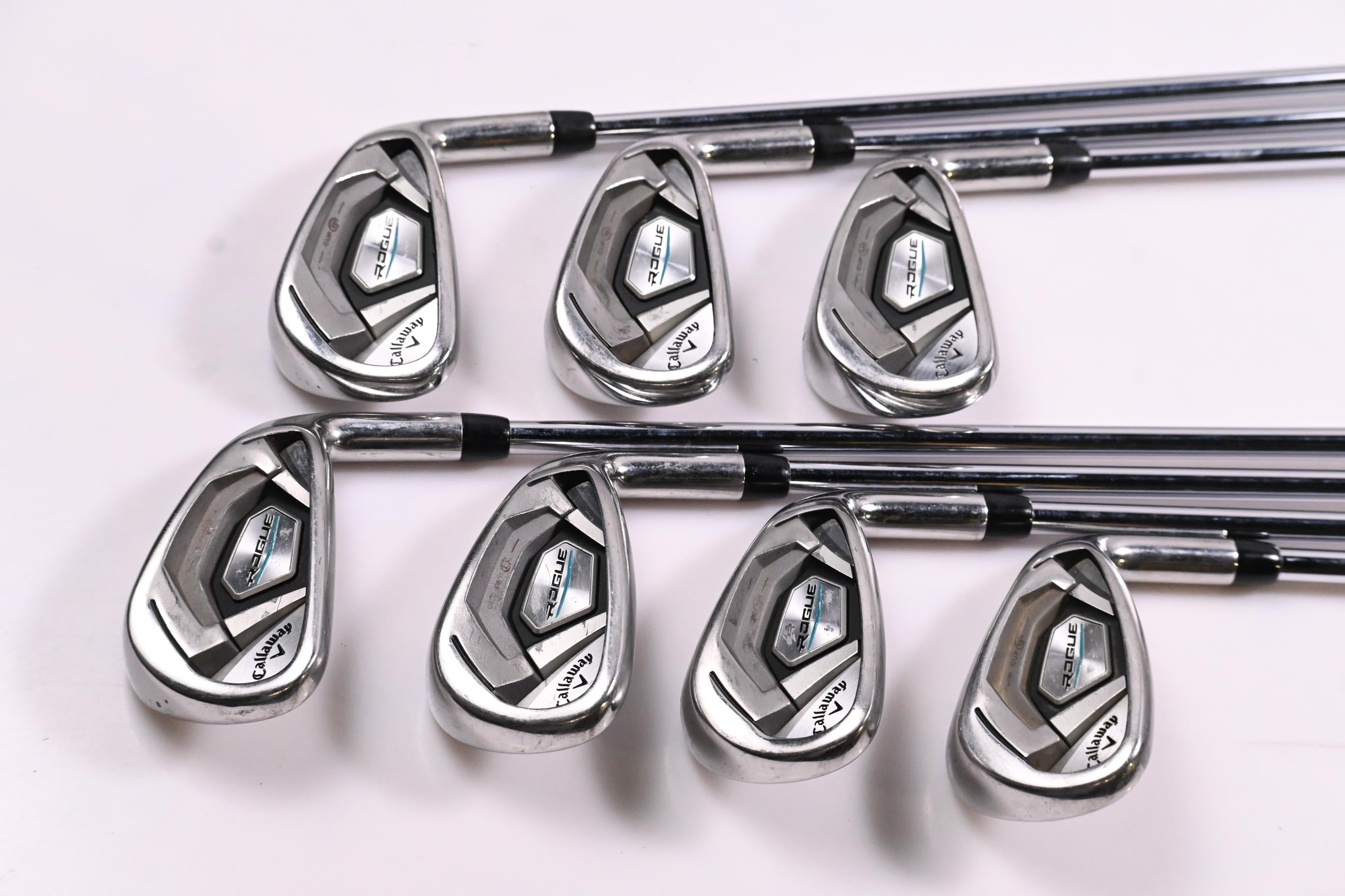 Callaway Rogue Irons / 4-PW / Stiff Flex XP ST15 105 S300 Shafts