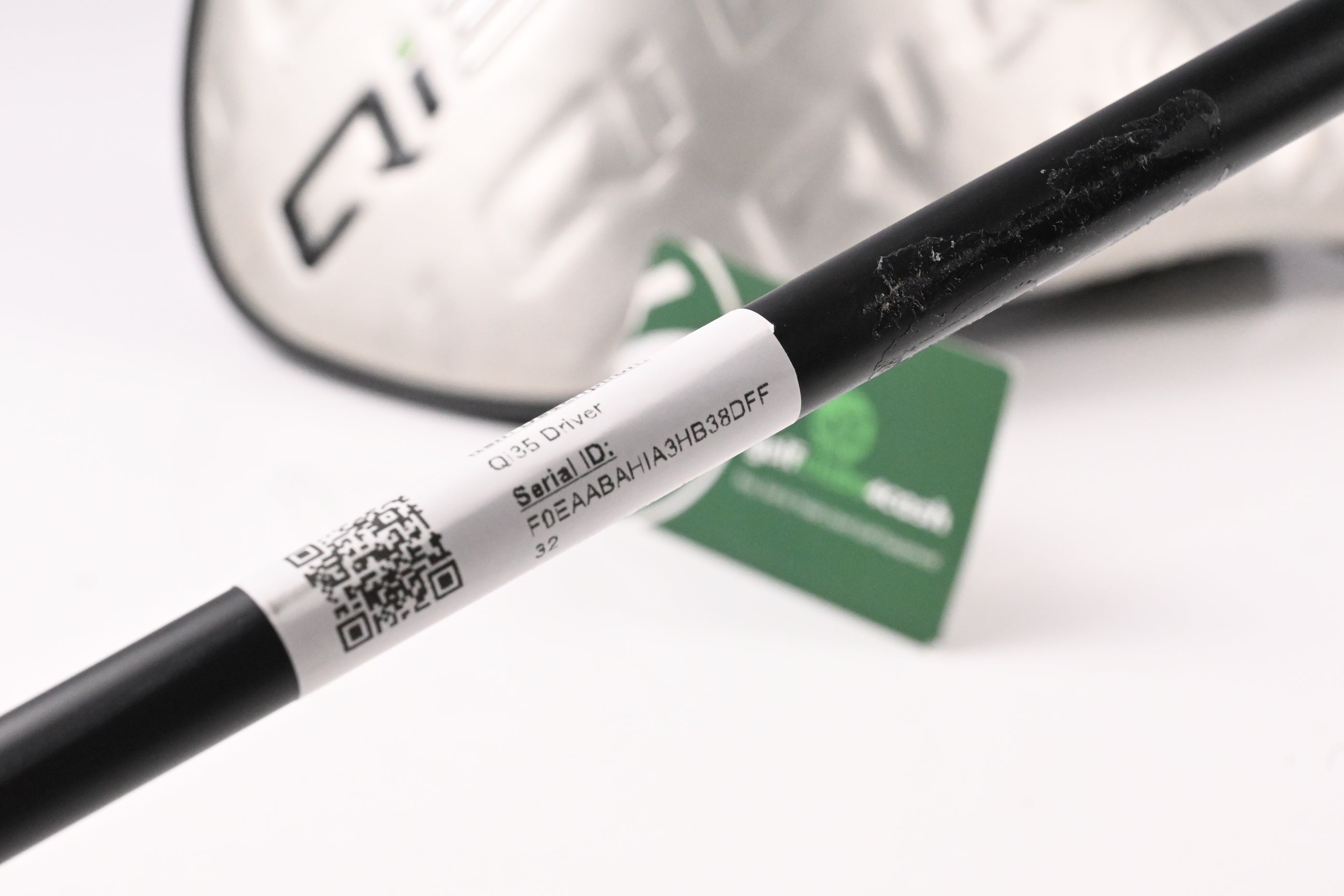 Taylormade Qi35 Driver / 9 Degree / Regular Flex Cypher 2.0 50 Shaft