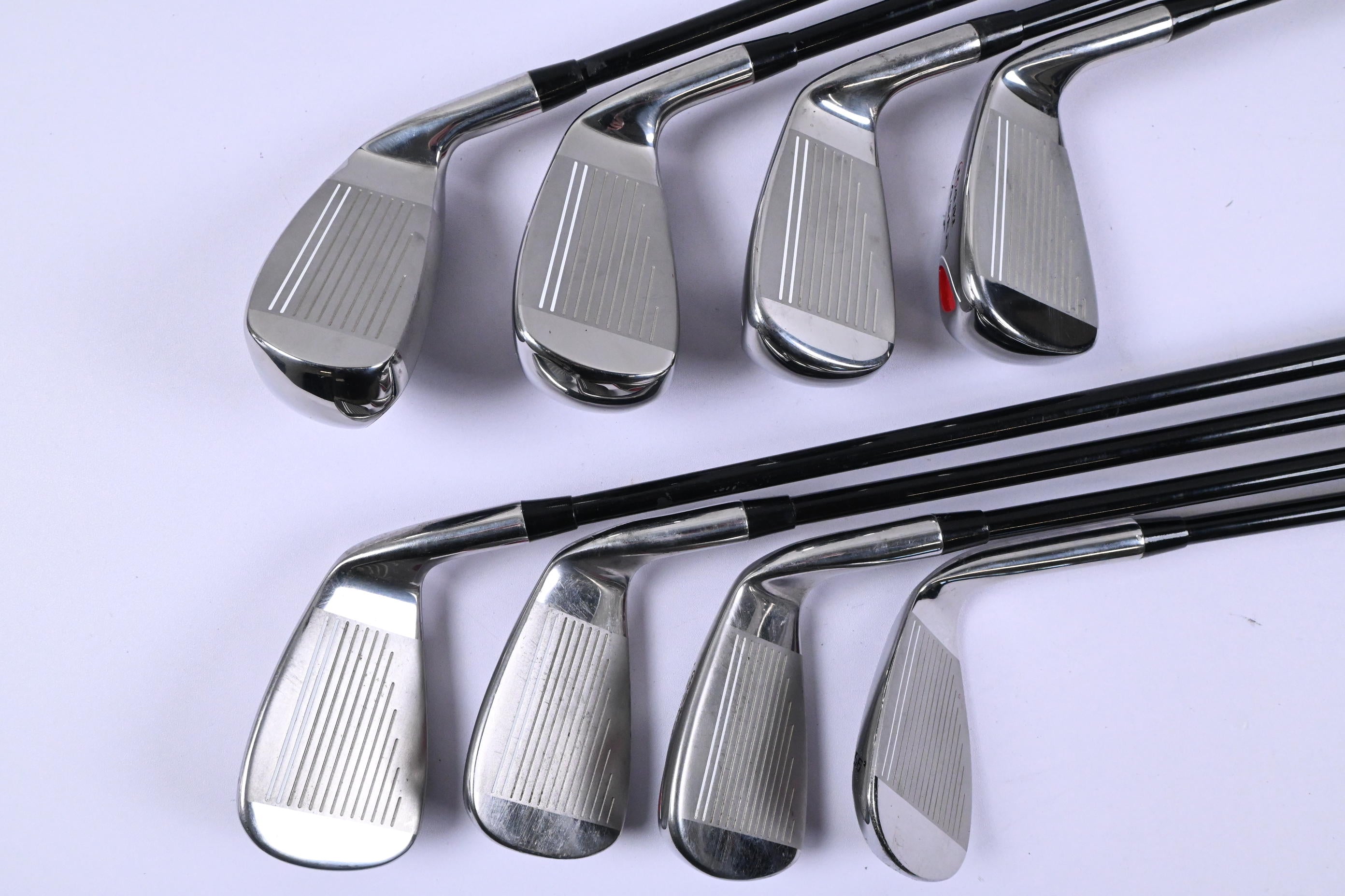 Left Hand Ram Laser Irons / 4-PW+SW / Senior Flex Ram Laser Shafts