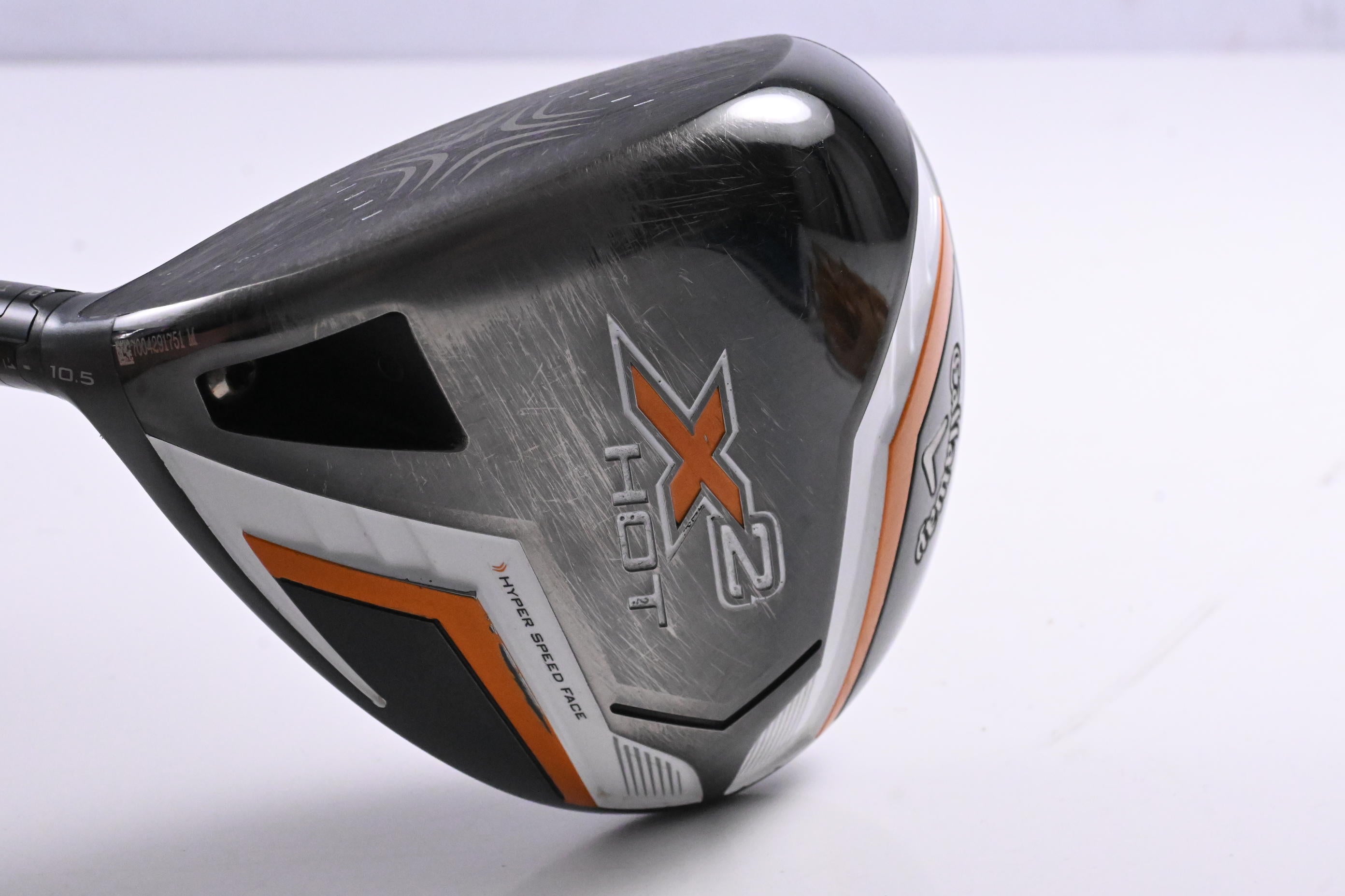 Left Hand Callaway X2 Hot Driver / 10.5 Degree / Stiff Flex Evenflow Riptide 60
