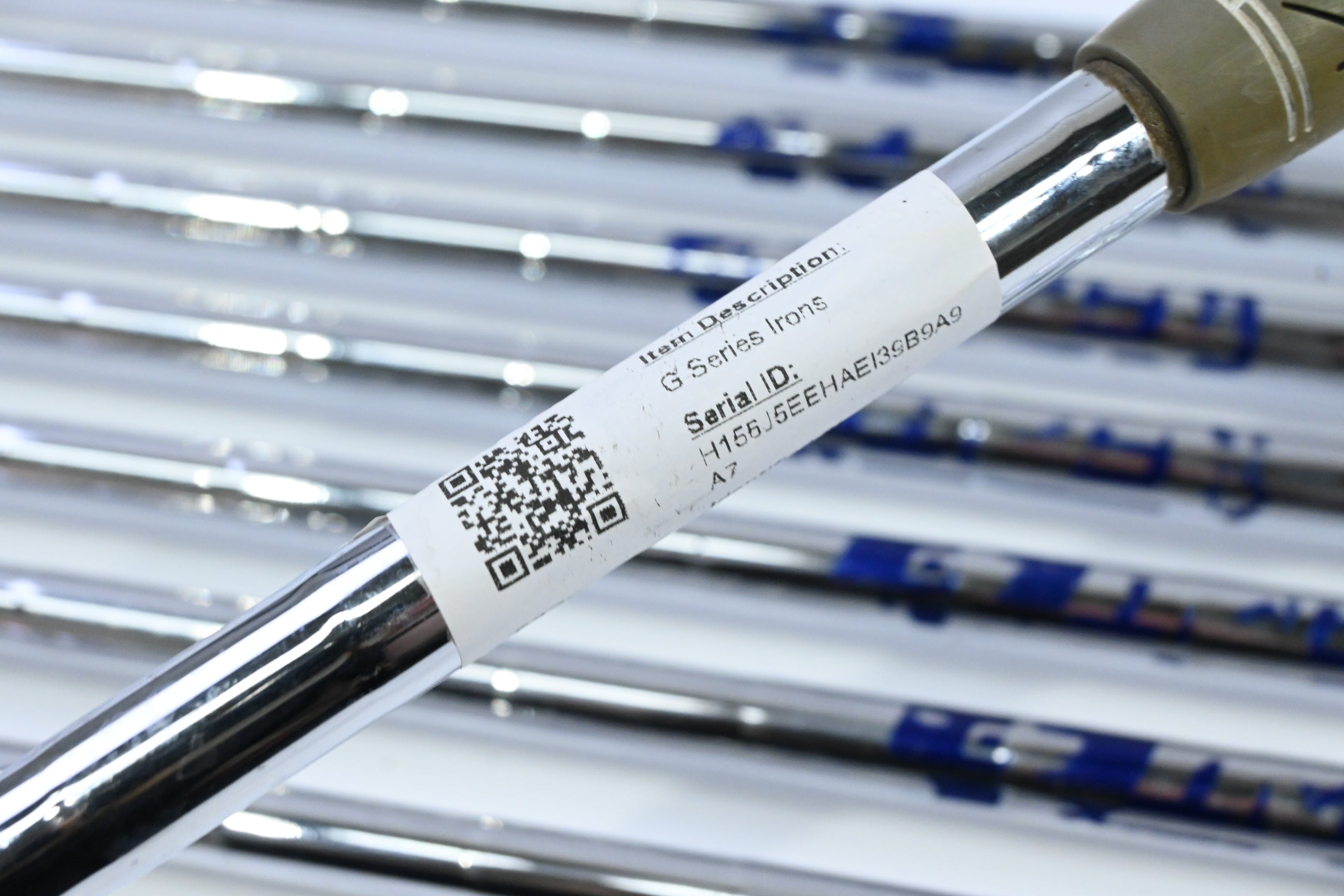Ping G Series Irons / 5-PW+UW+SW / Blue Dot / Regular Flex Ping AWT 2.0 Shafts