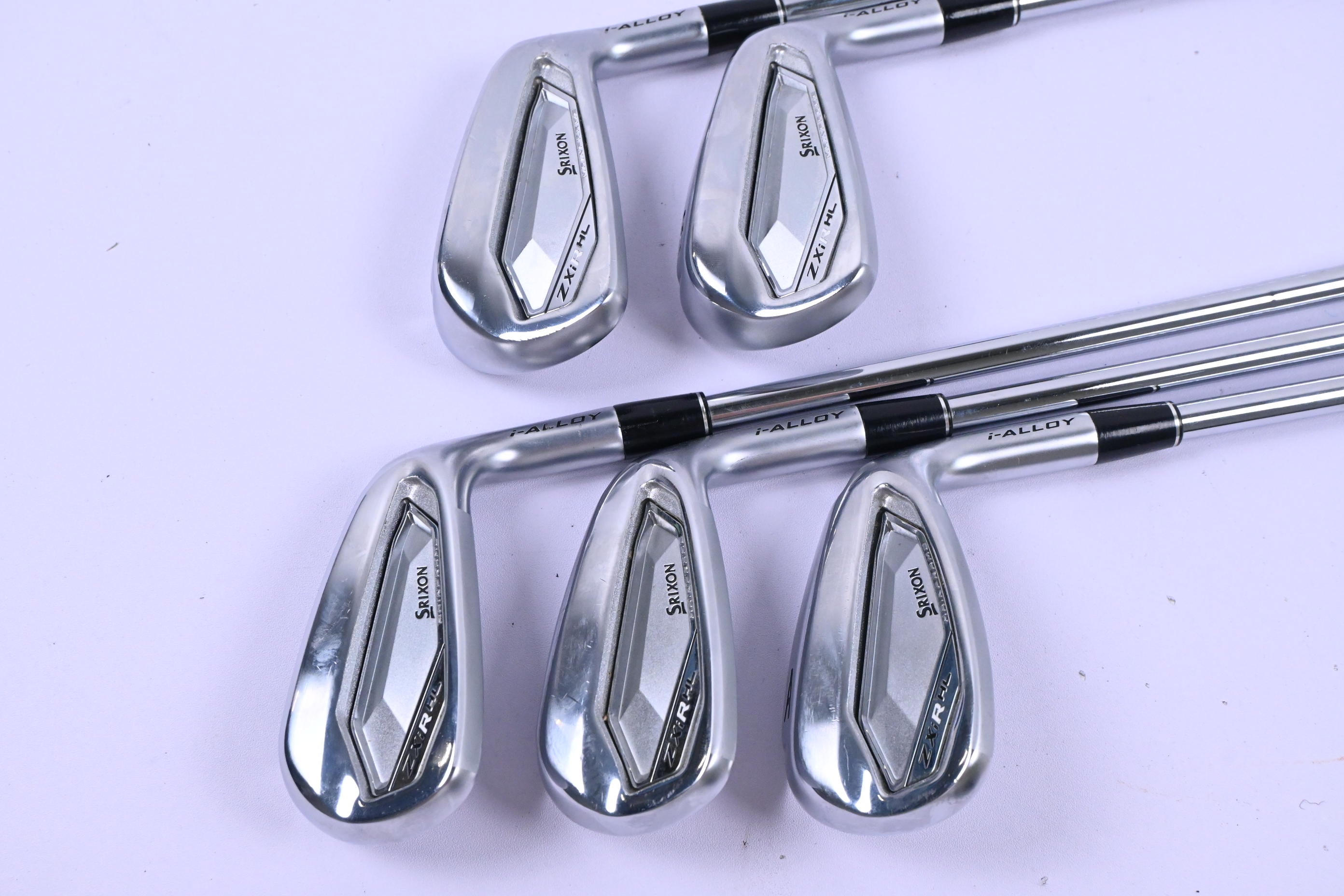 Srixon ZXiR HL Irons / 7-PW+GW / Regular Flex KBS 80 HL Shafts
