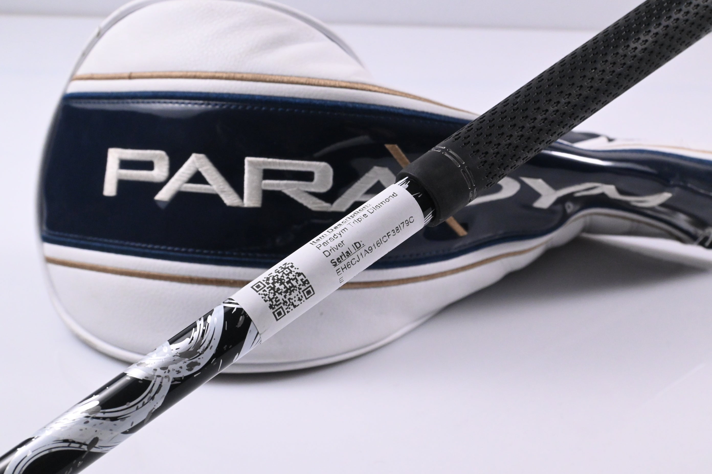 Callaway Paradym Triple Diamond Driver / 9 Degree / Stiff Flex Kai'li White 60