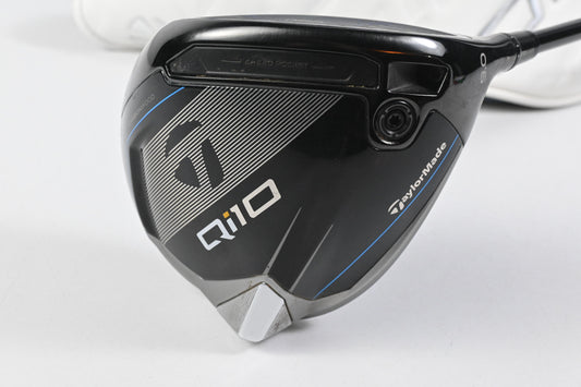 Taylormade Qi10 Driver / 9 Degree / Stiff Flex Fujikura Ventus TR Blue 5 Shaft