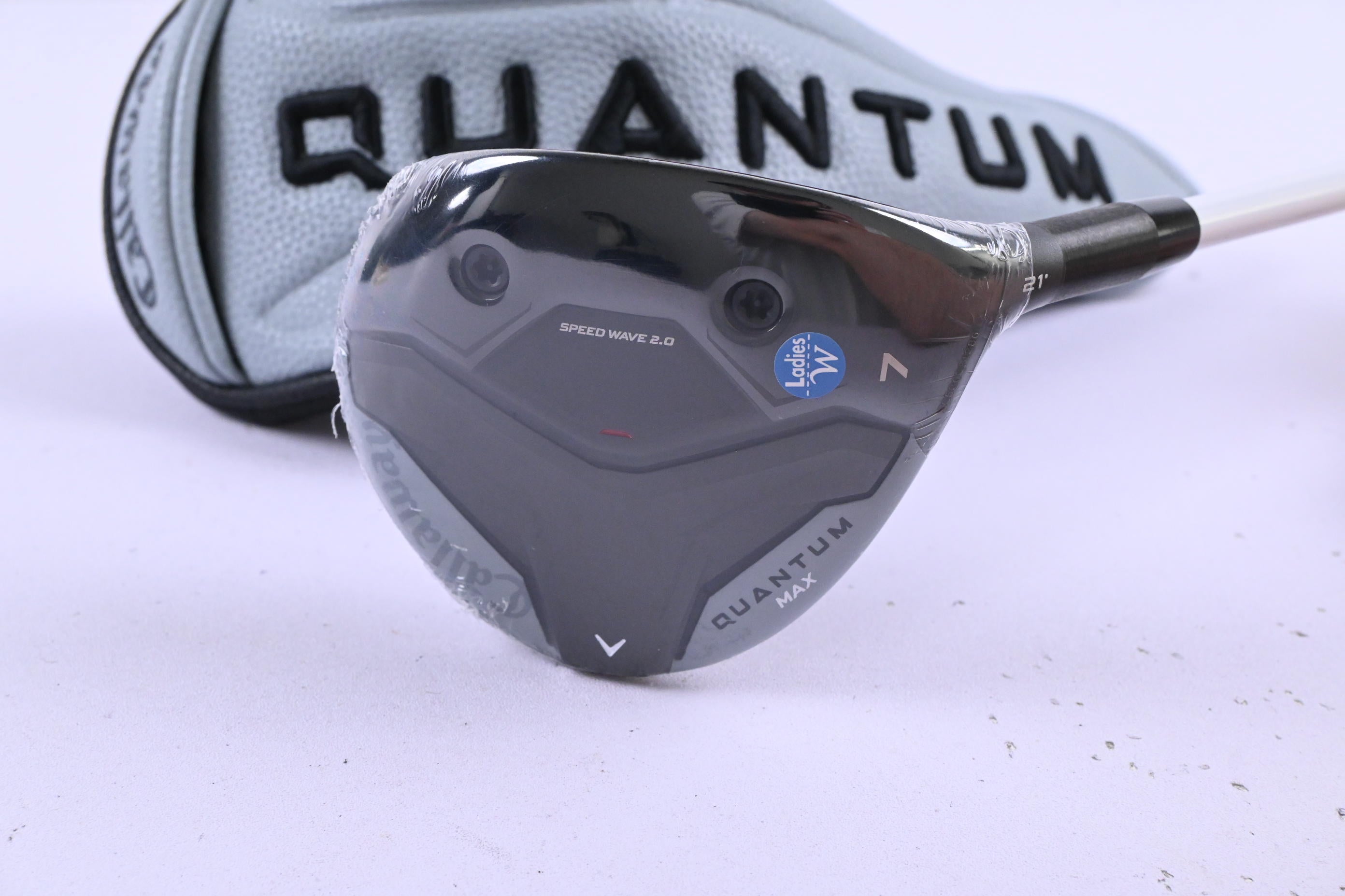 Ladies Callaway Quantum Max #7 Wood / 21 Degree / Ladies Flex Eldio 40 Shaft