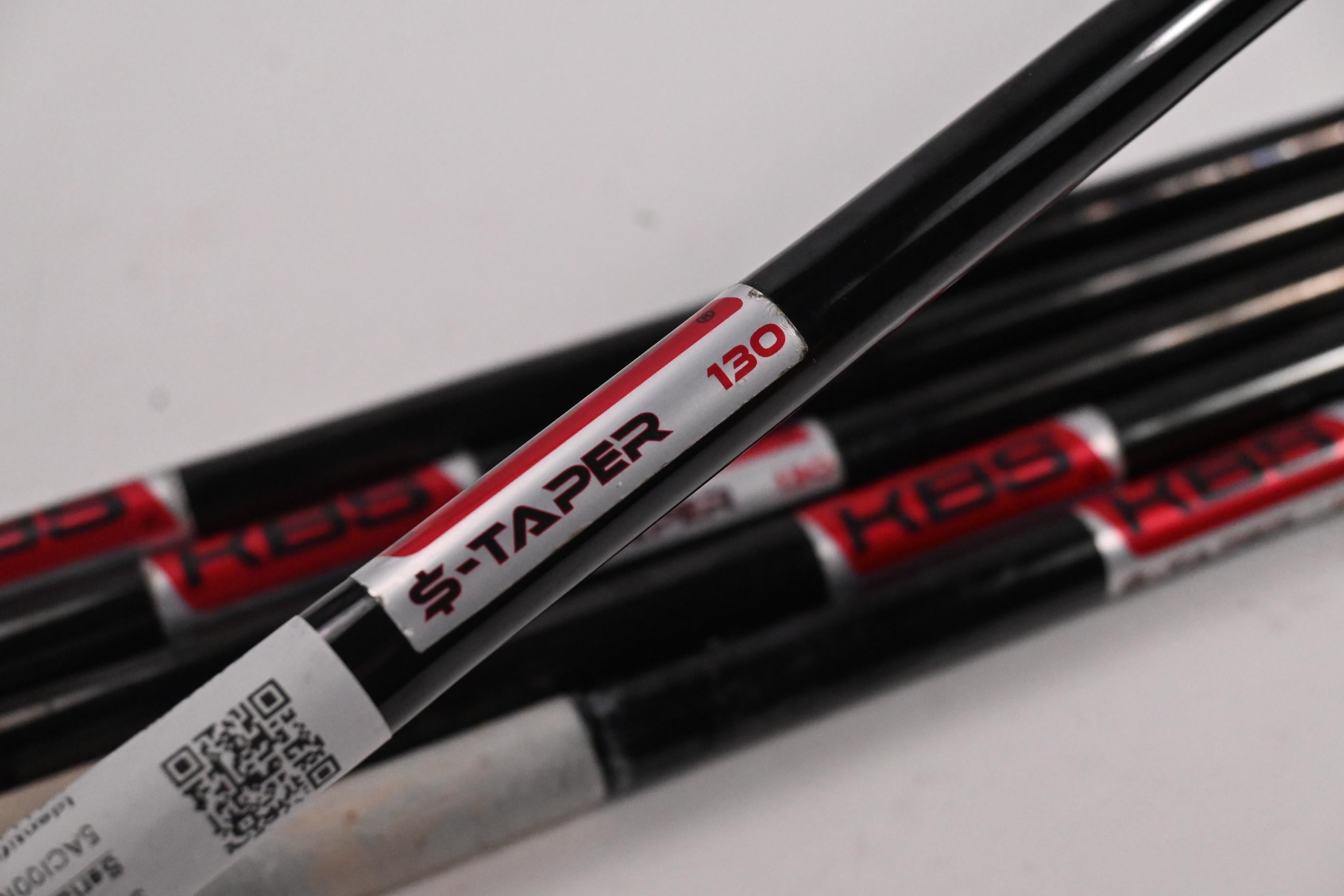 KBS $-Taper 130 Iron Shafts / X-Flex / Set of 6 / .355" Tip