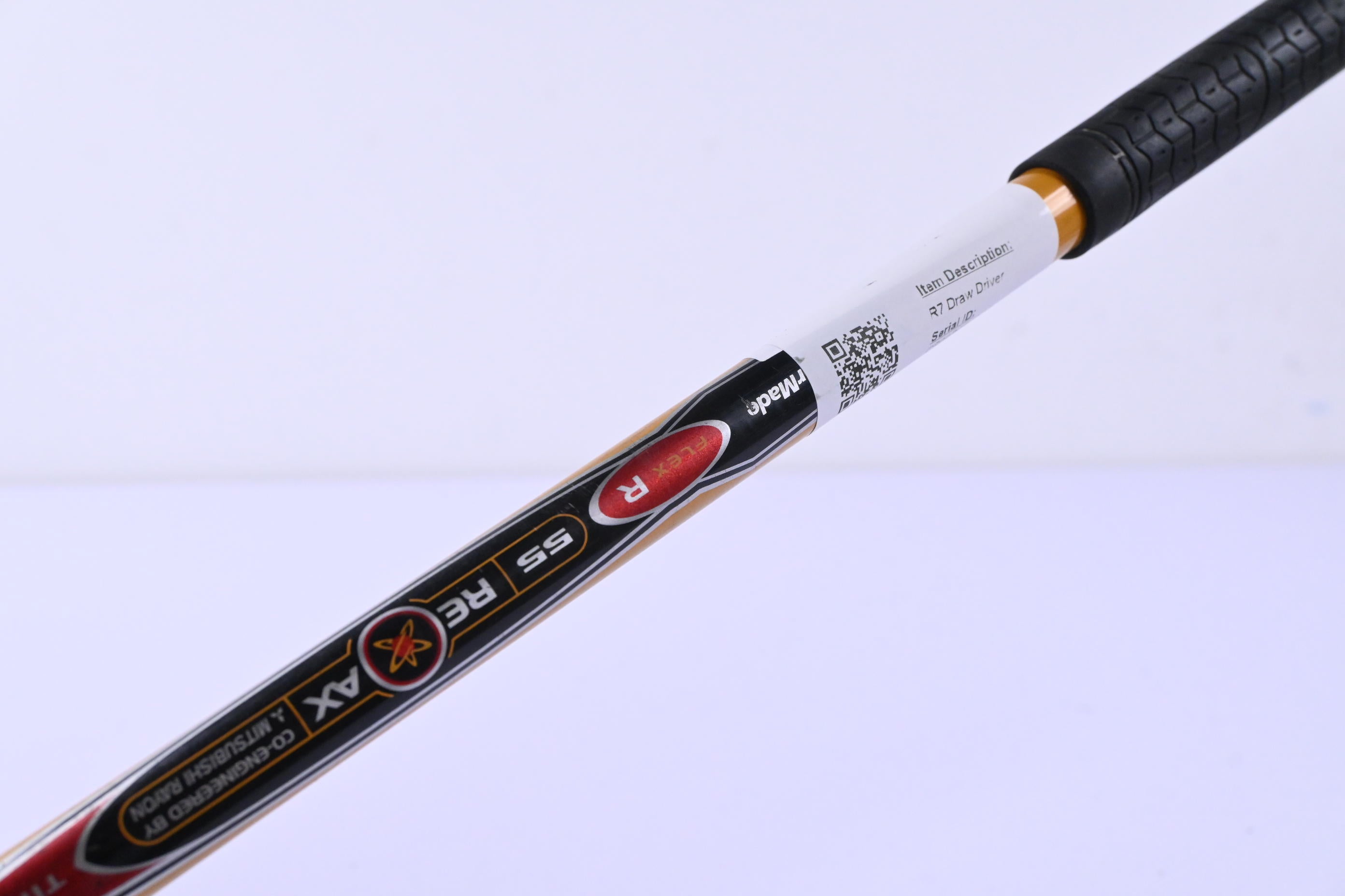 Taylormade R7 Draw Driver / 10.5 Degree / Regular Flex Taylormade REAX 55 Shaft