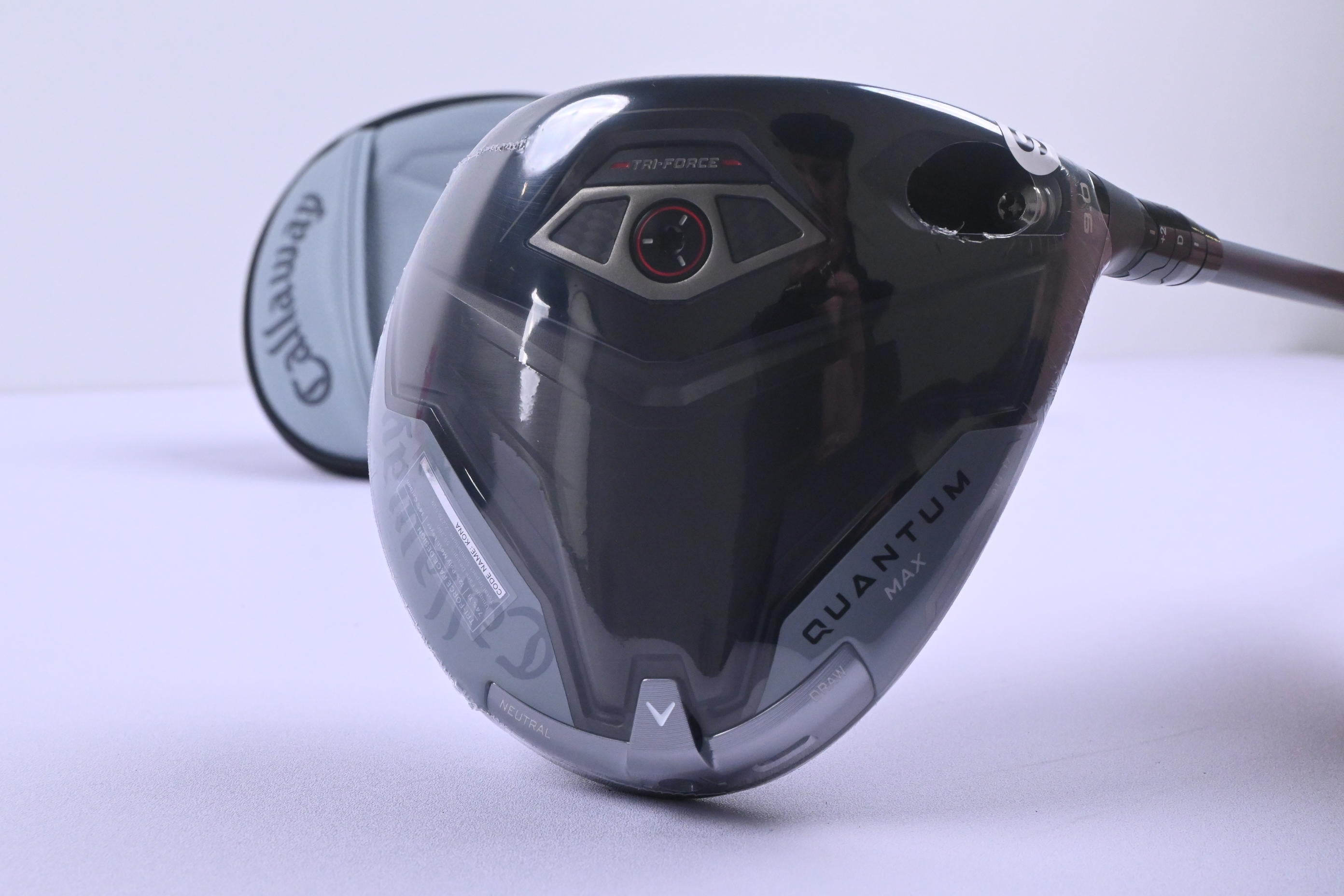 Callaway Quantum Max Driver / 9 Degree / Stiff Flex Denali Frost Silver 60 Shaft
