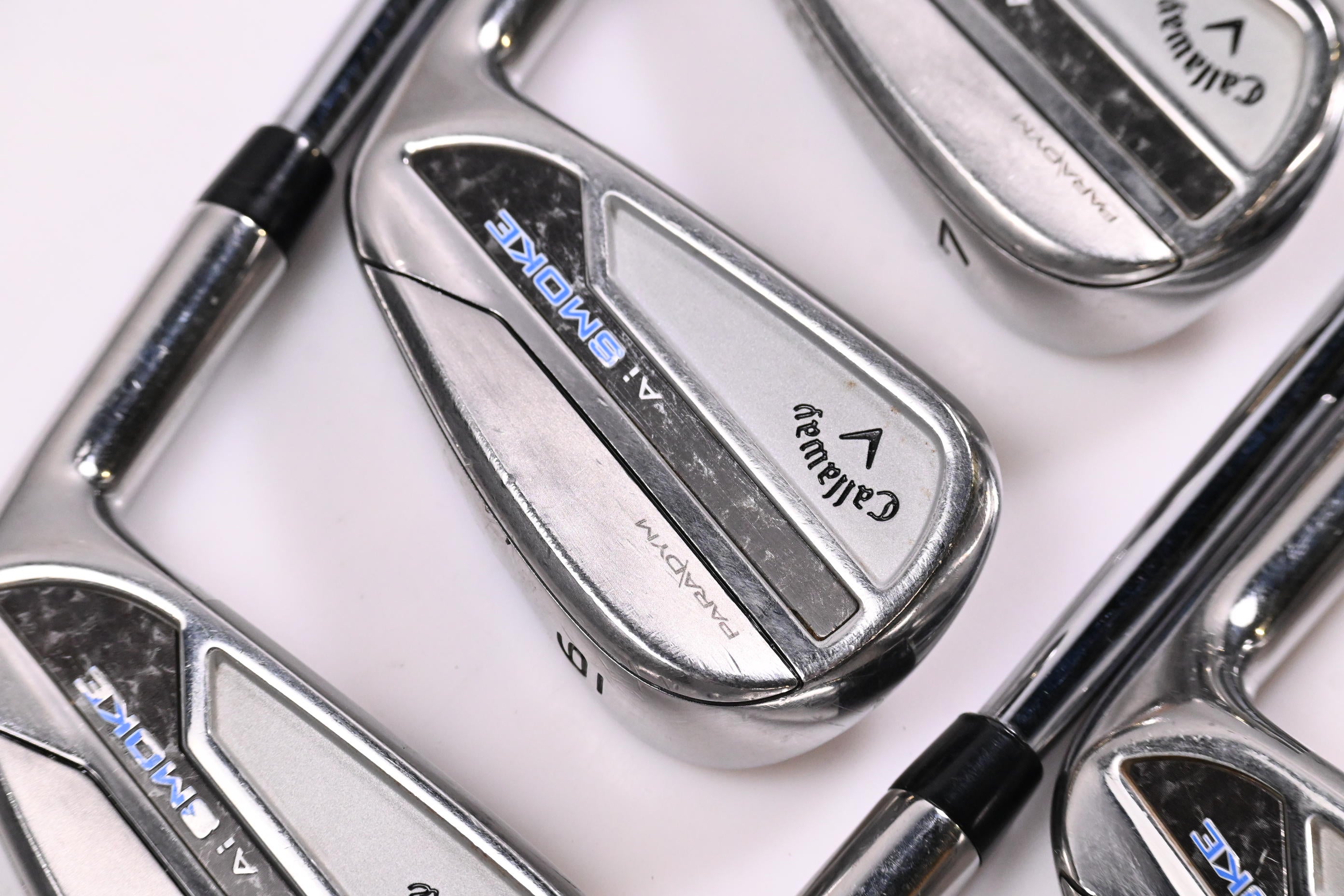 Callaway Paradym Ai Smoke Irons / 5-PW+GW+SW / Regular Flex Elevate MPH 95