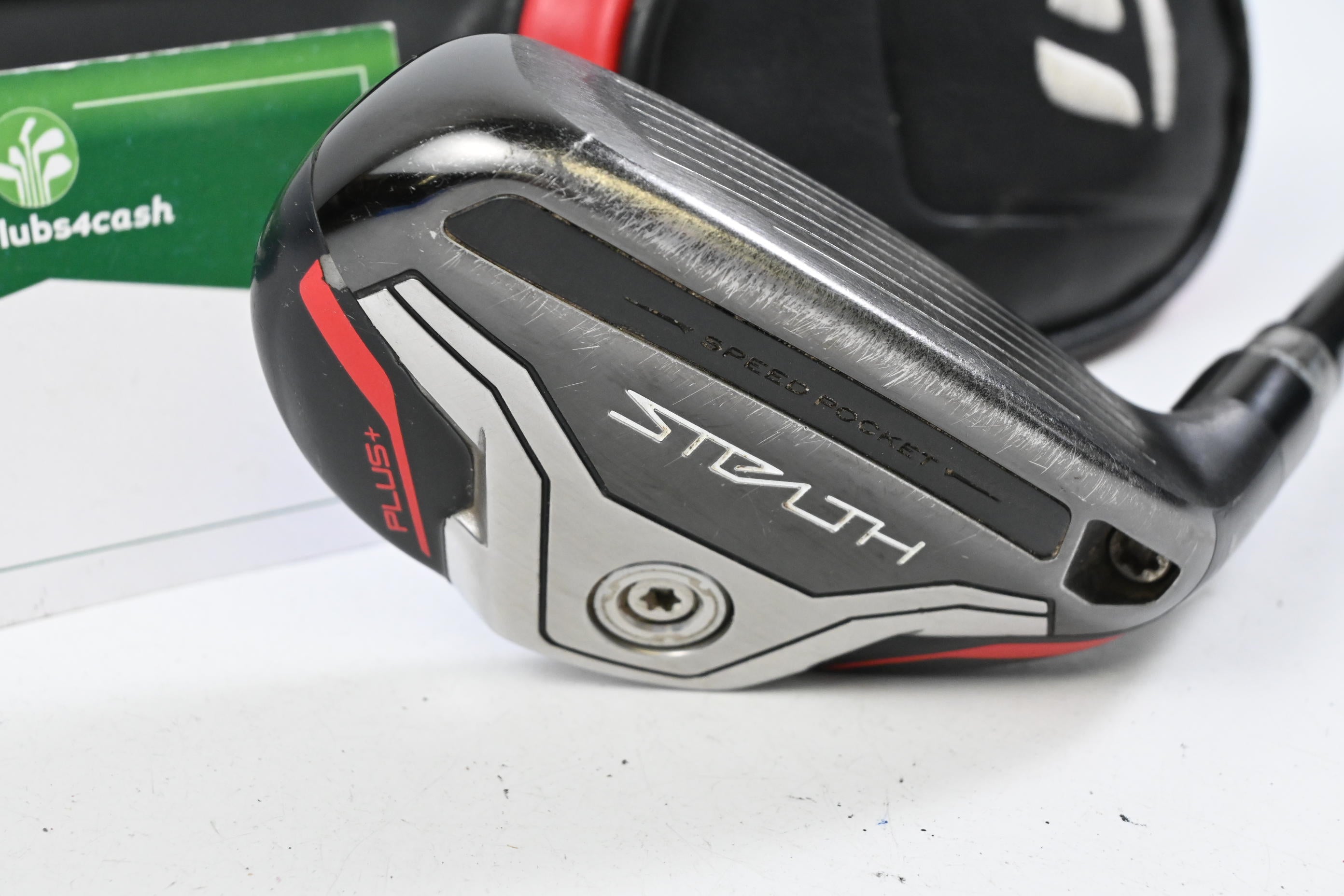 Taylormade Stealth Plus #3 Hybrid / 19.5 Degree / Stiff Flex HZRDUS Smoke RDX