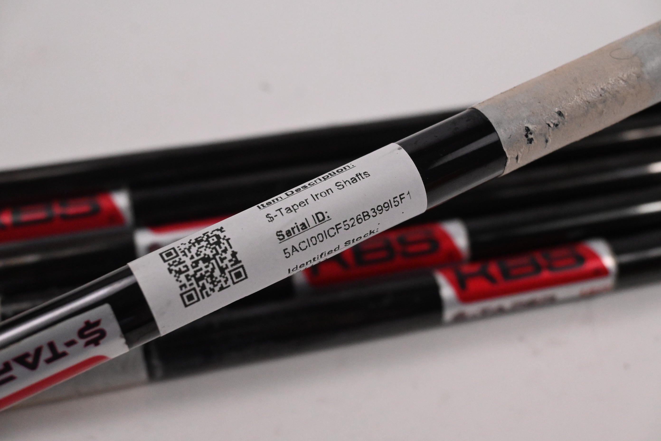 KBS $-Taper 130 Iron Shafts / X-Flex / Set of 6 / .355" Tip