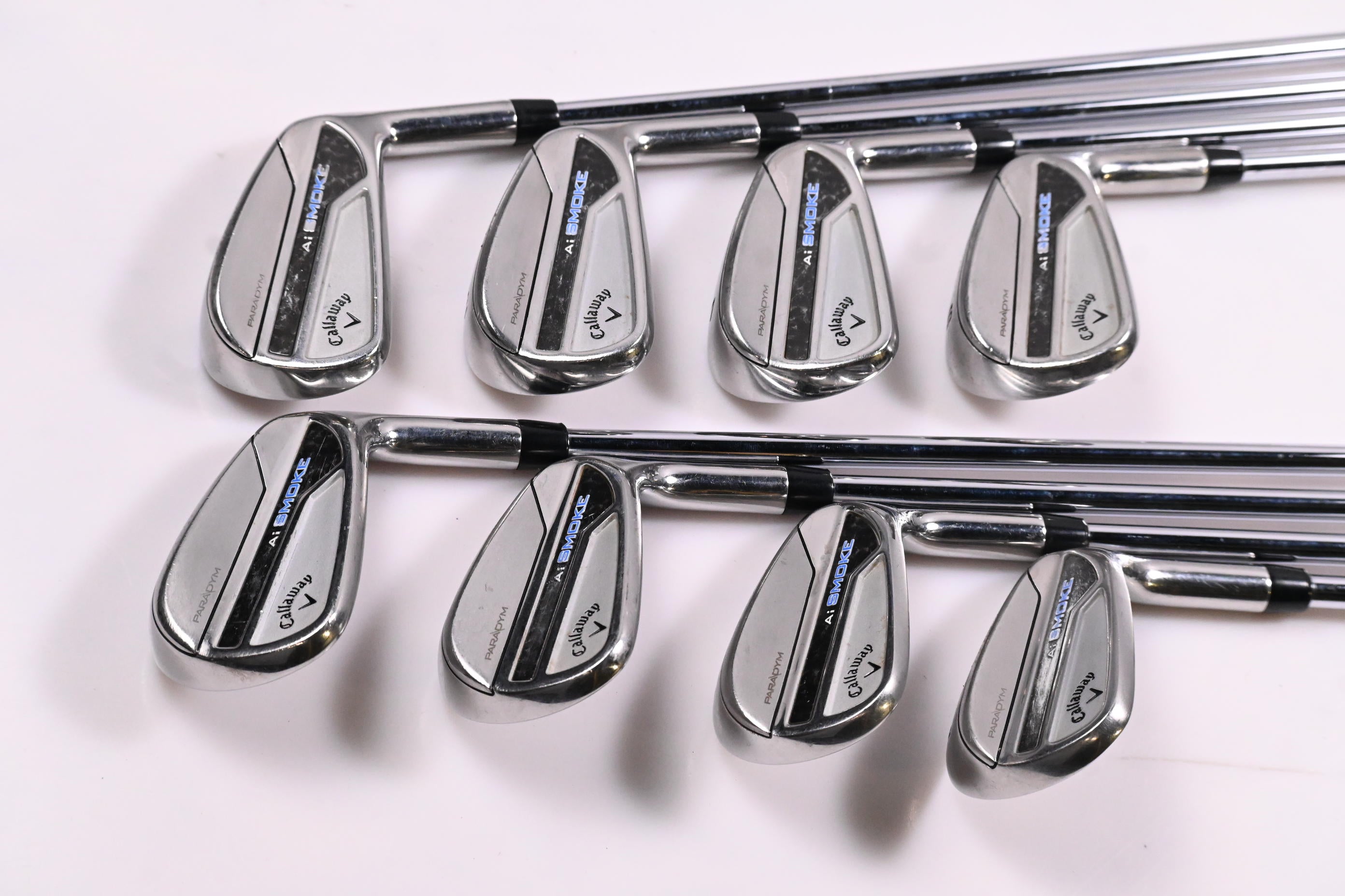 Callaway Paradym Ai Smoke Irons / 5-PW+GW+SW / Regular Flex Elevate MPH 95