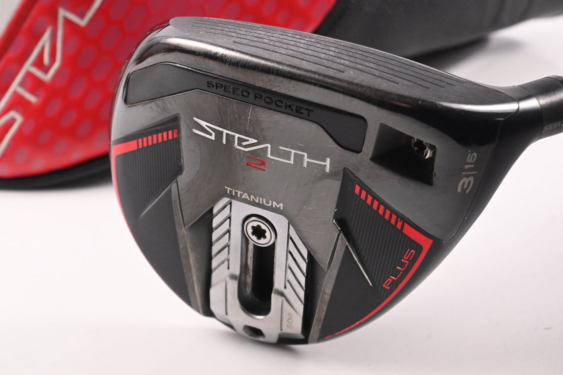 Taylormade Stealth 2 Plus #3 Wood / 15 Degree / Stiff Flex Kai'Li Red 75 Shaft