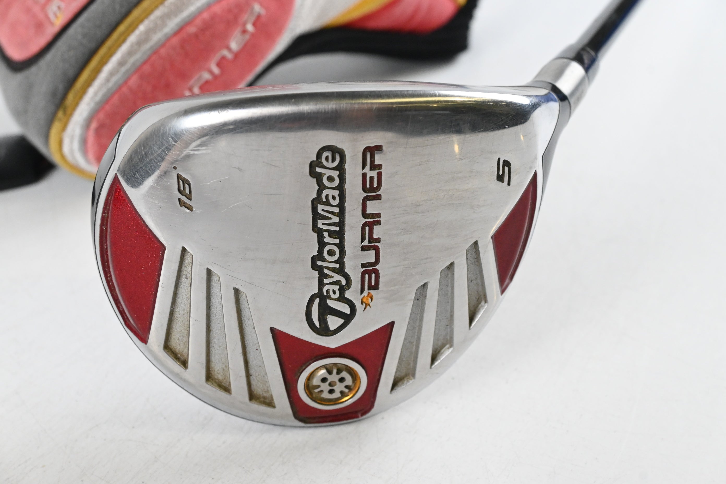 Taylormade Burner 2007 #5 Wood / 18 Degree / Regular Flex Reax 50 Shaft