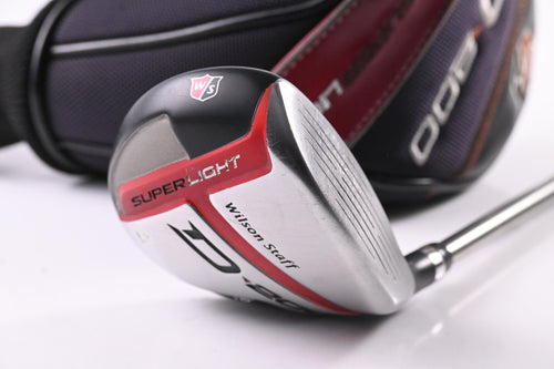 Wilson D200 #5 Wood / 18 Degree / Senior Flex UST Elements Chrome 49 Shaft