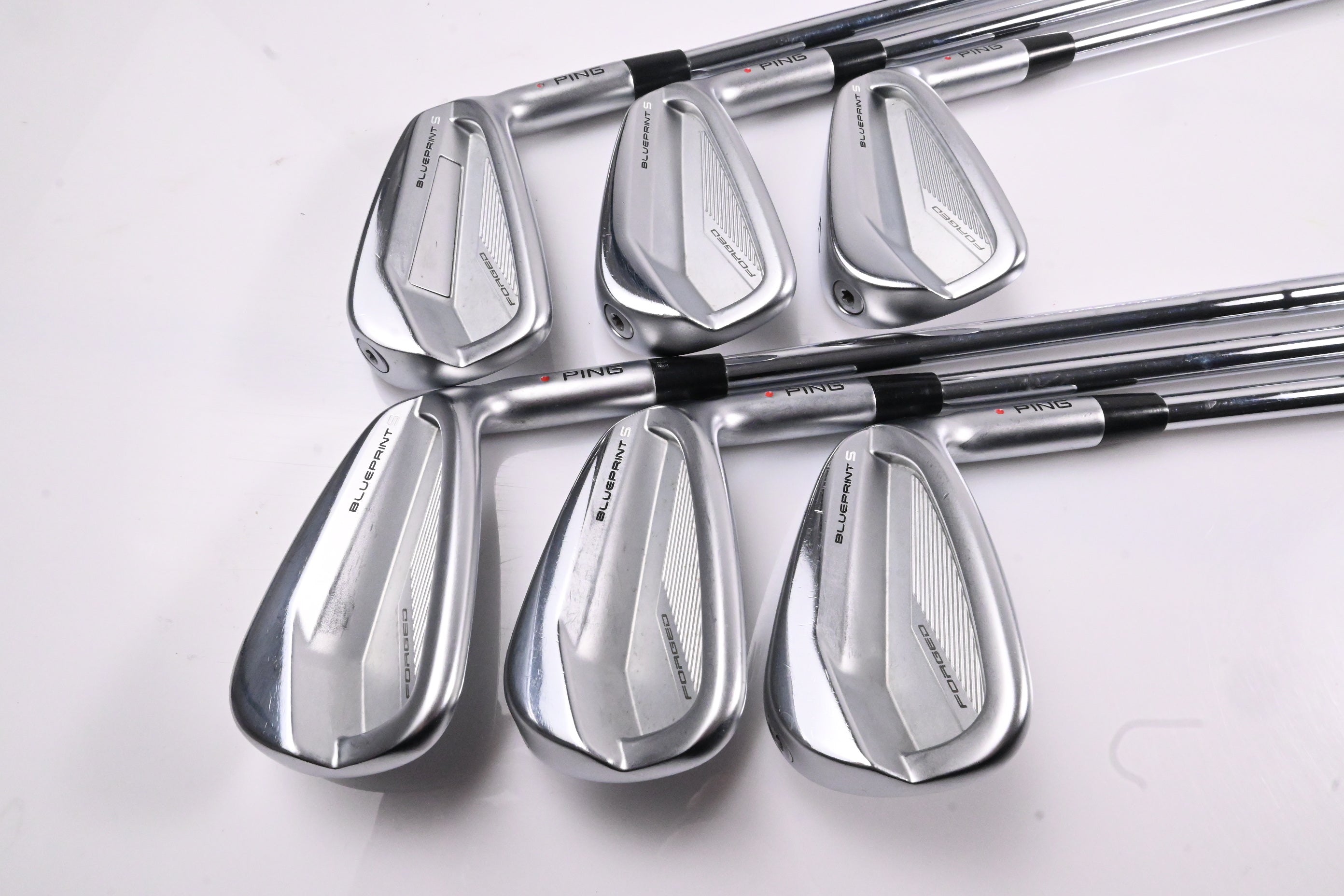 Ping Blueprint S Irons / 5-PW / Red Dot / X-flex N.S.PRO Modus3 Tour105 Shafts